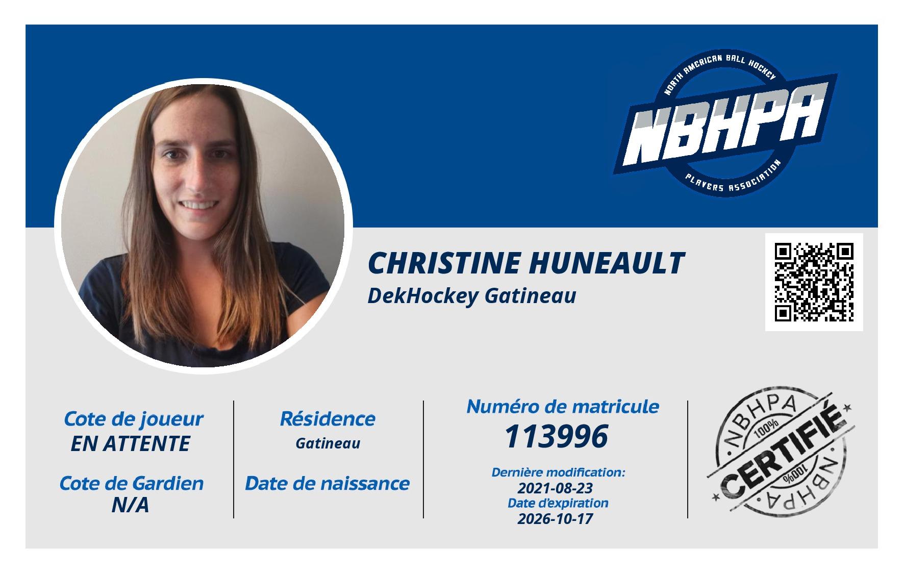 Christine Huneault