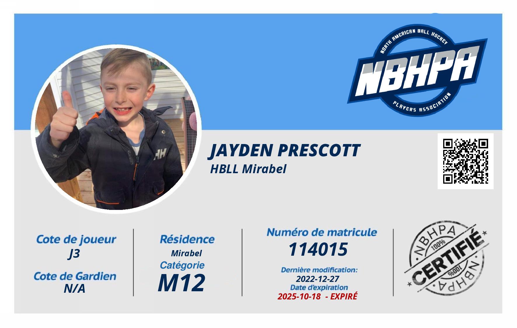 Jayden Prescott