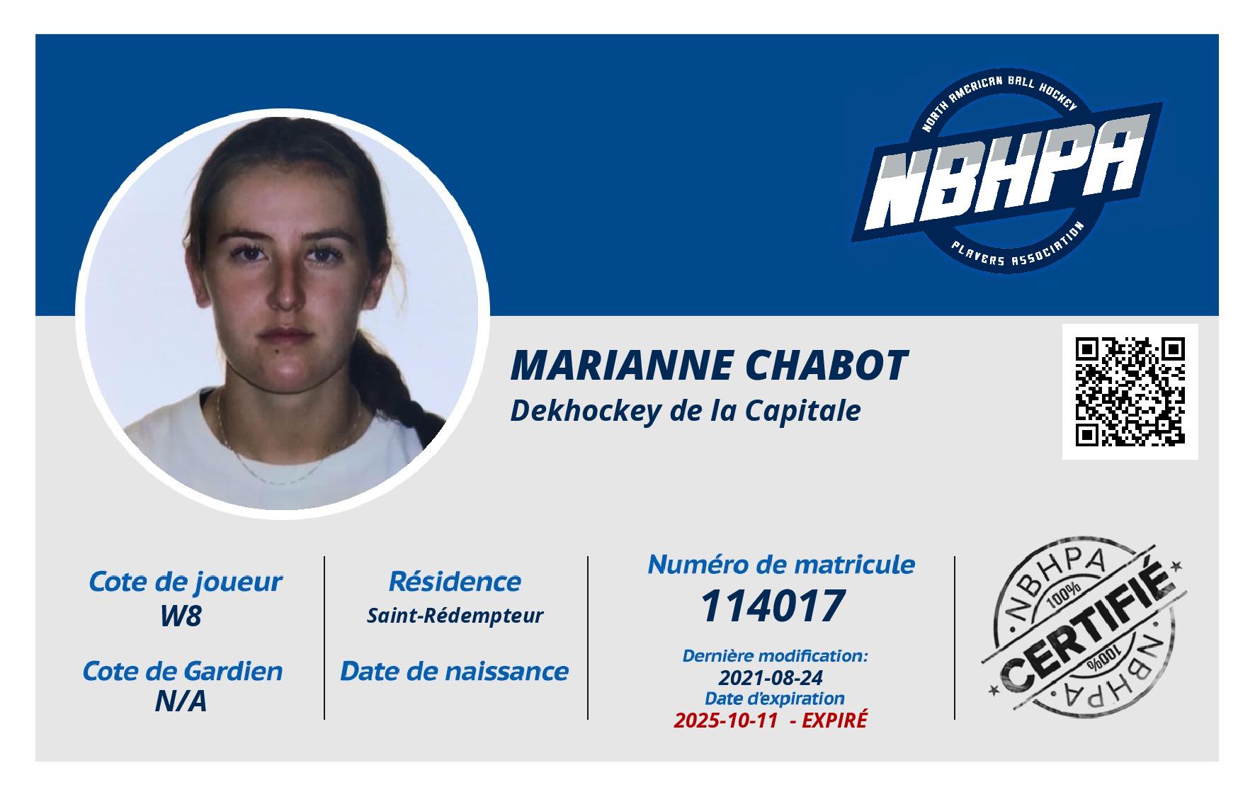 Marianne Chabot
