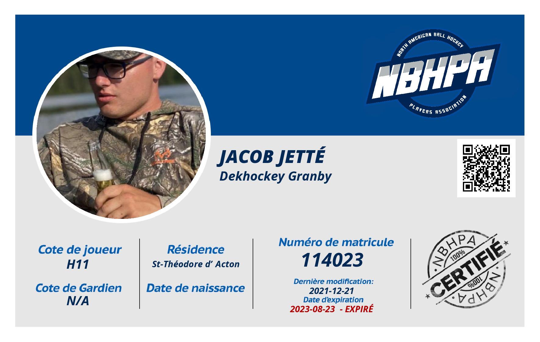 Jacob Jetté
