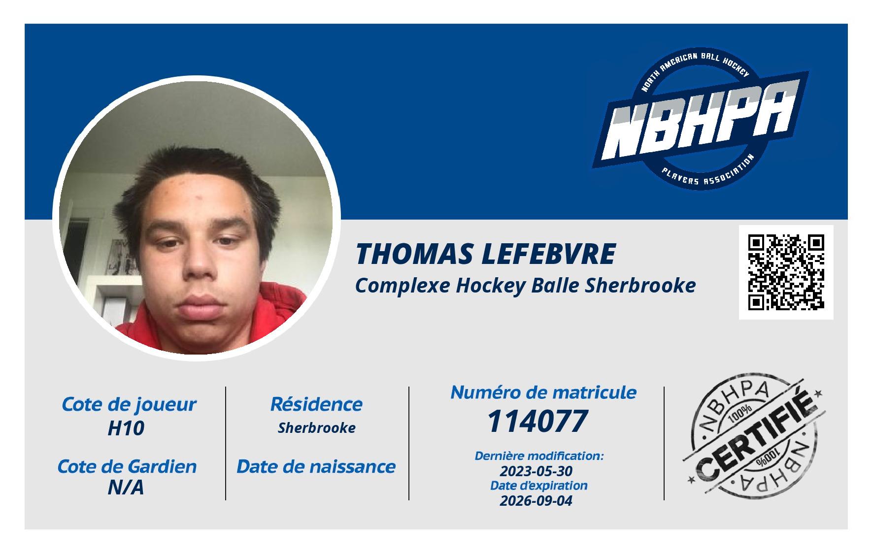 Thomas Lefebvre