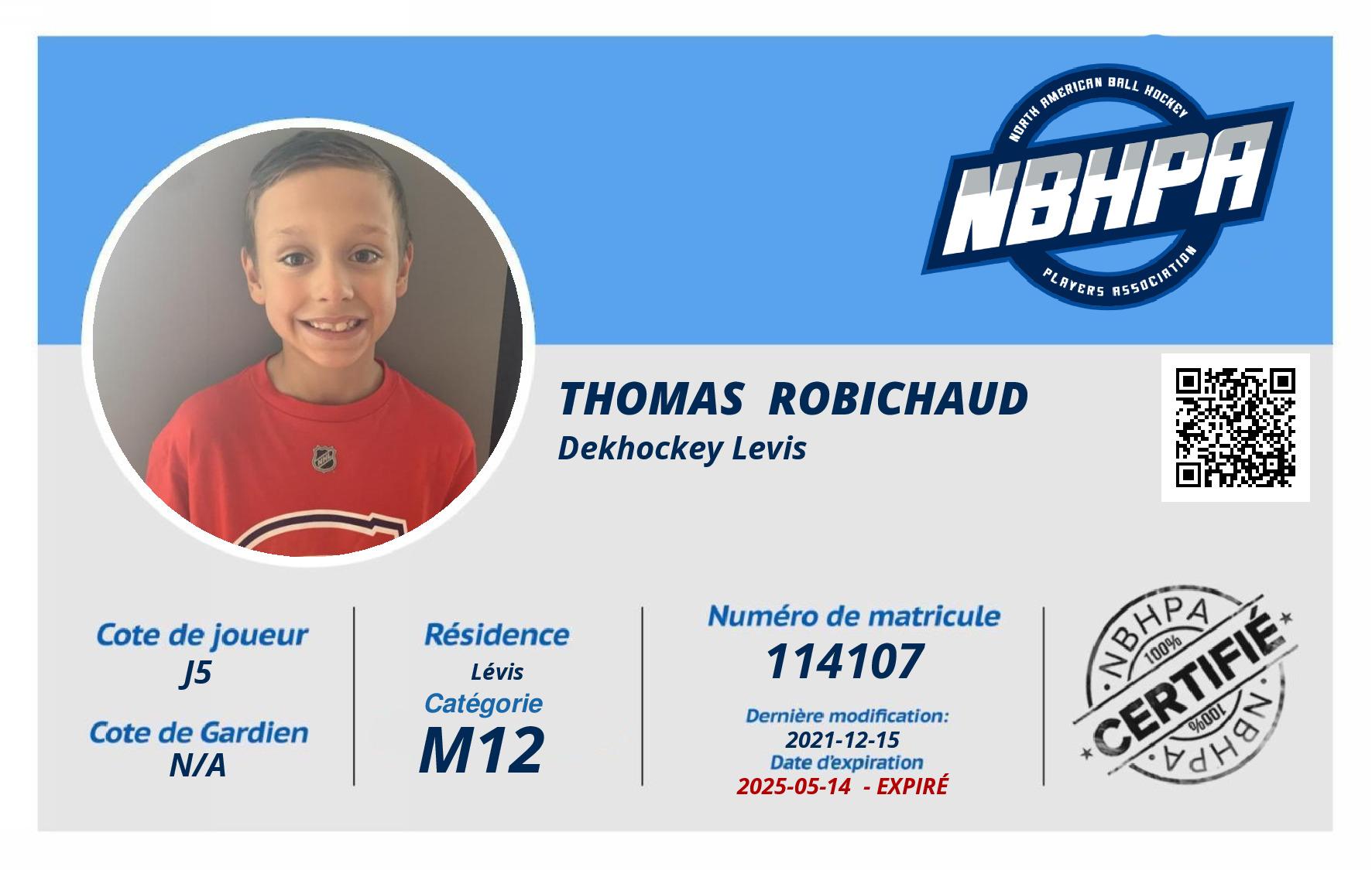Thomas  Robichaud