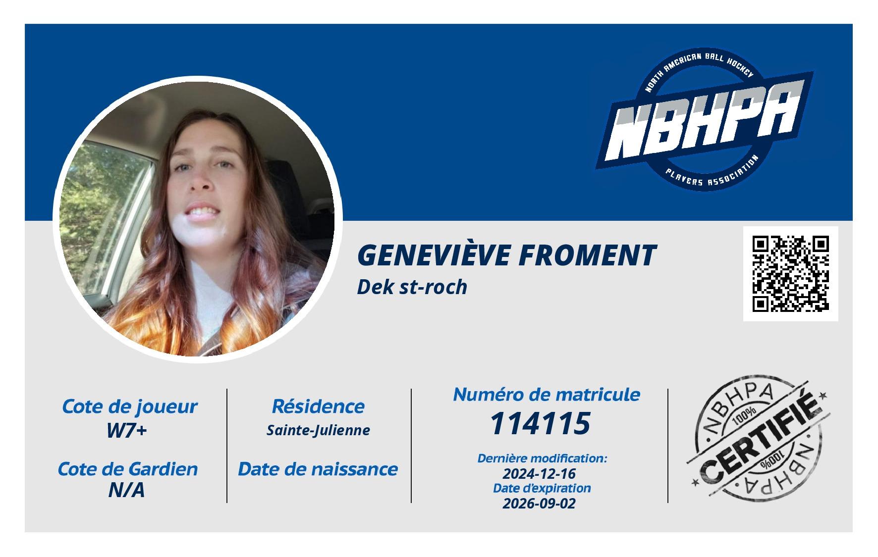 Geneviève Froment