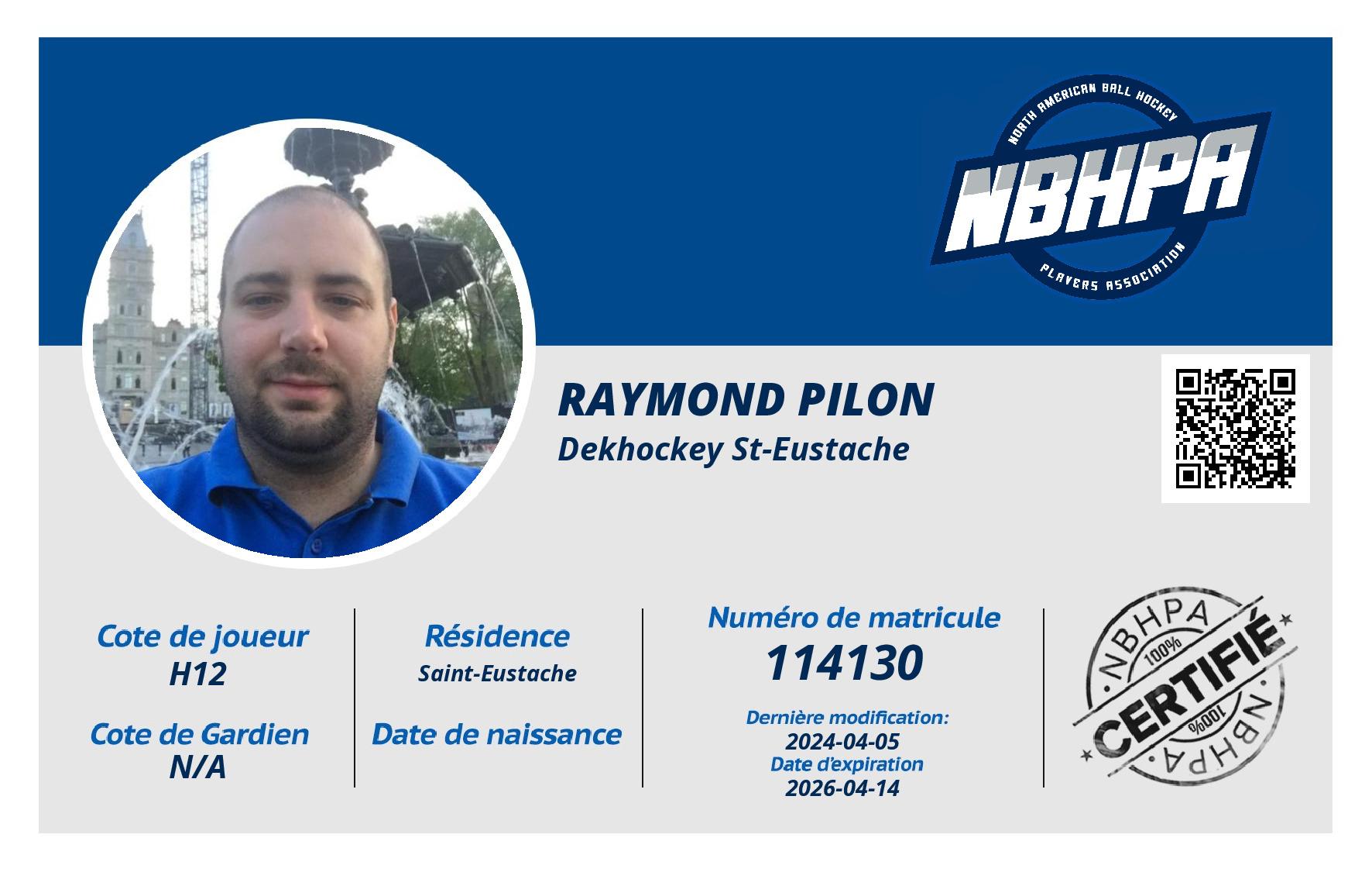Raymond Pilon