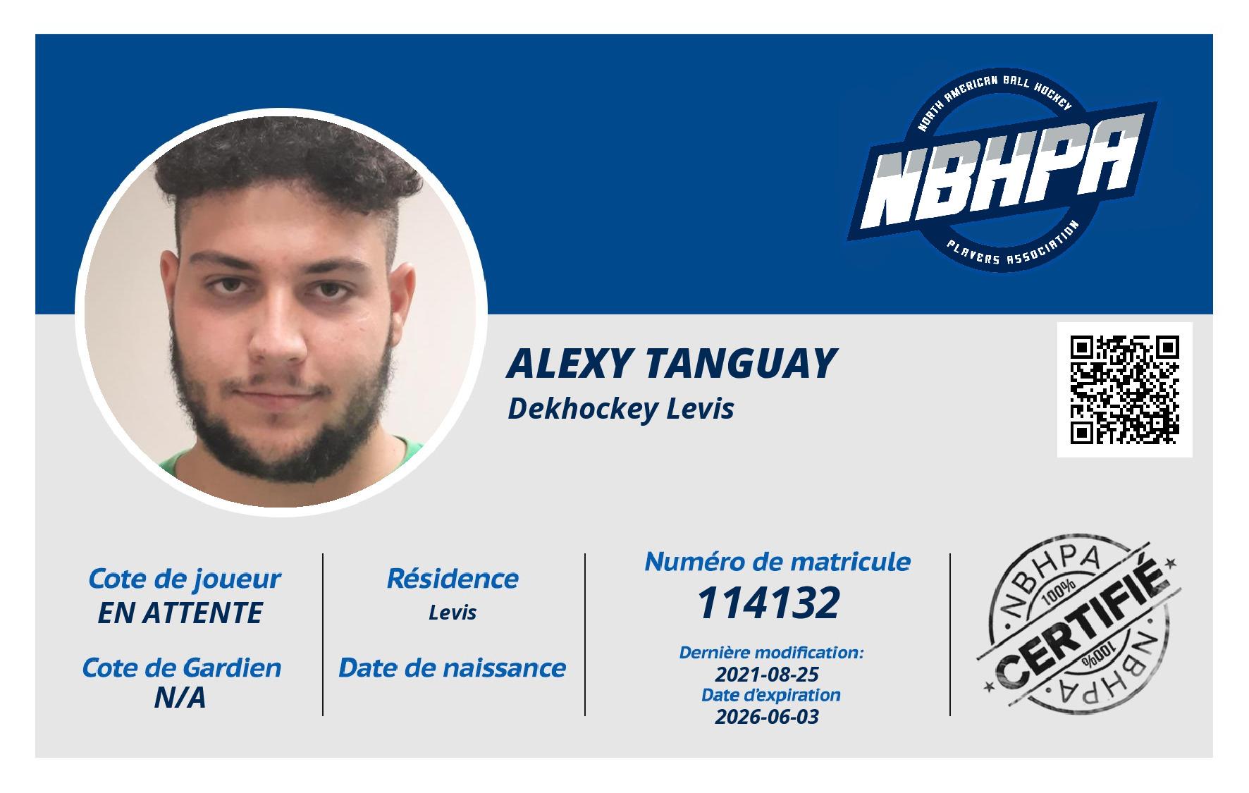 Alexy Tanguay