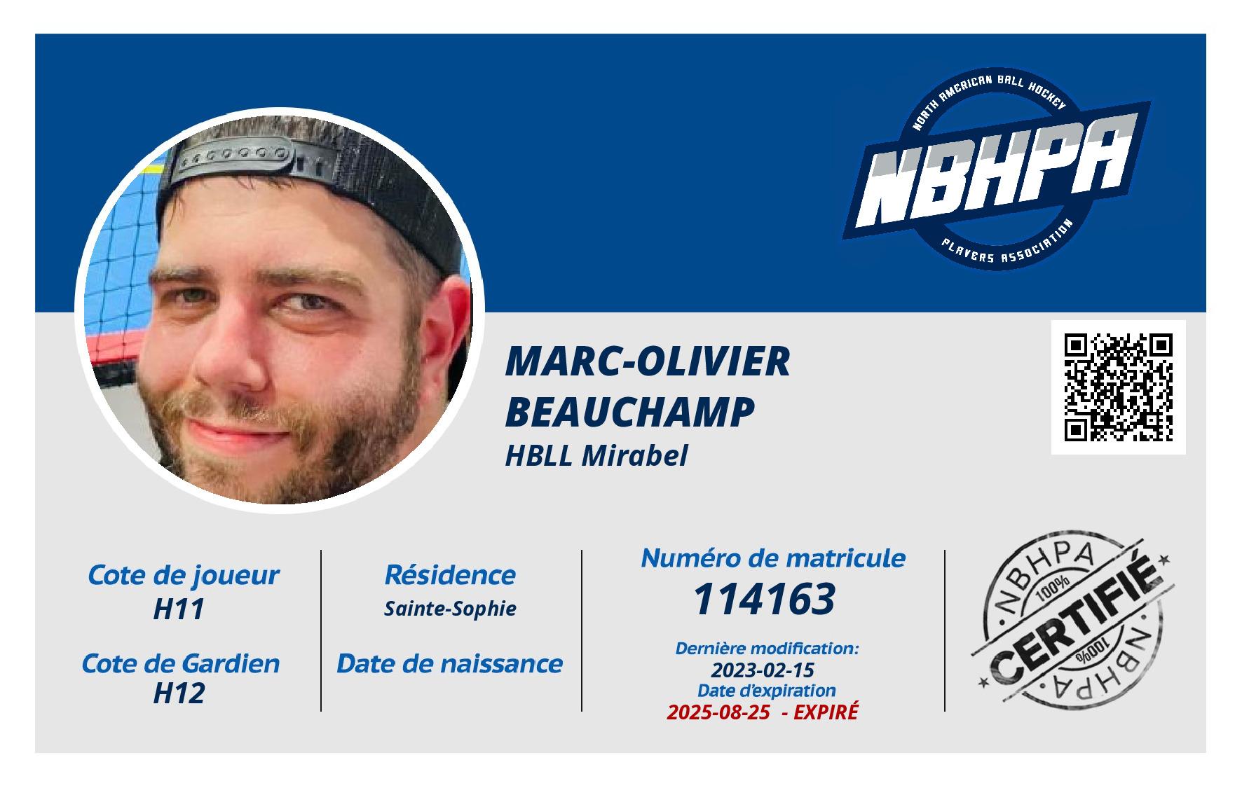 Marc-Olivier Beauchamp