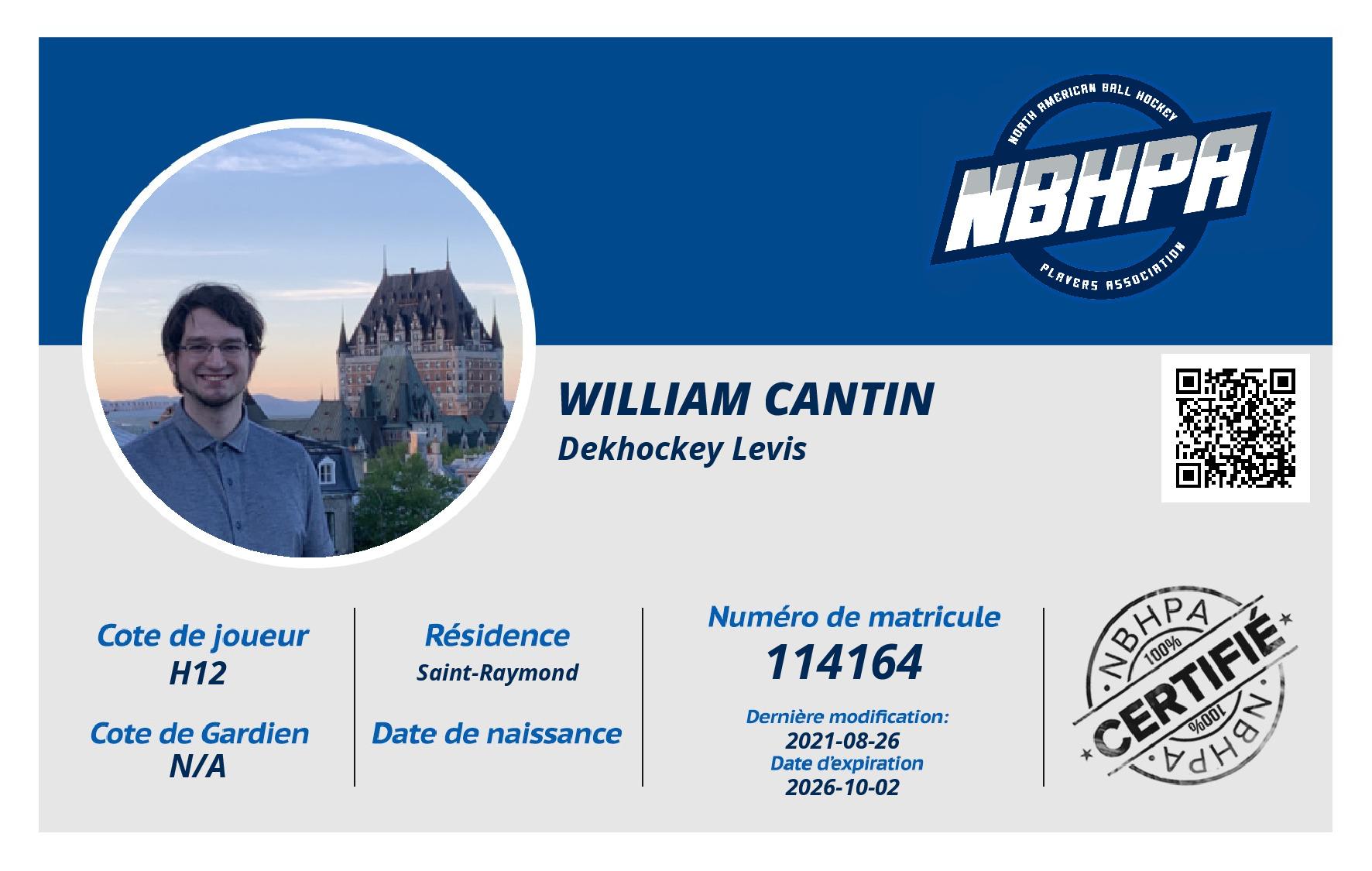William Cantin