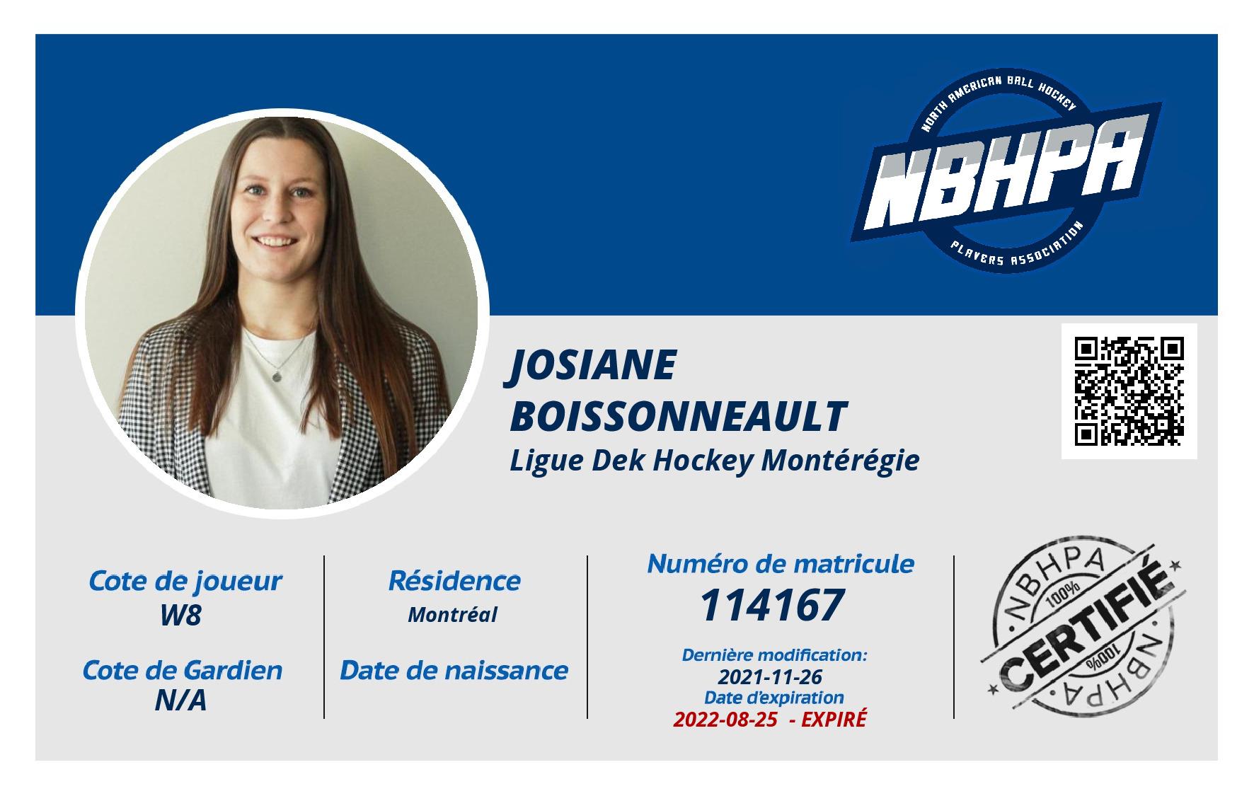 Josiane Boissonneault 