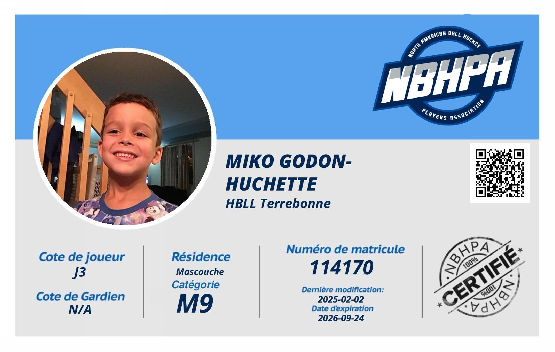 Miko Godon-Huchette