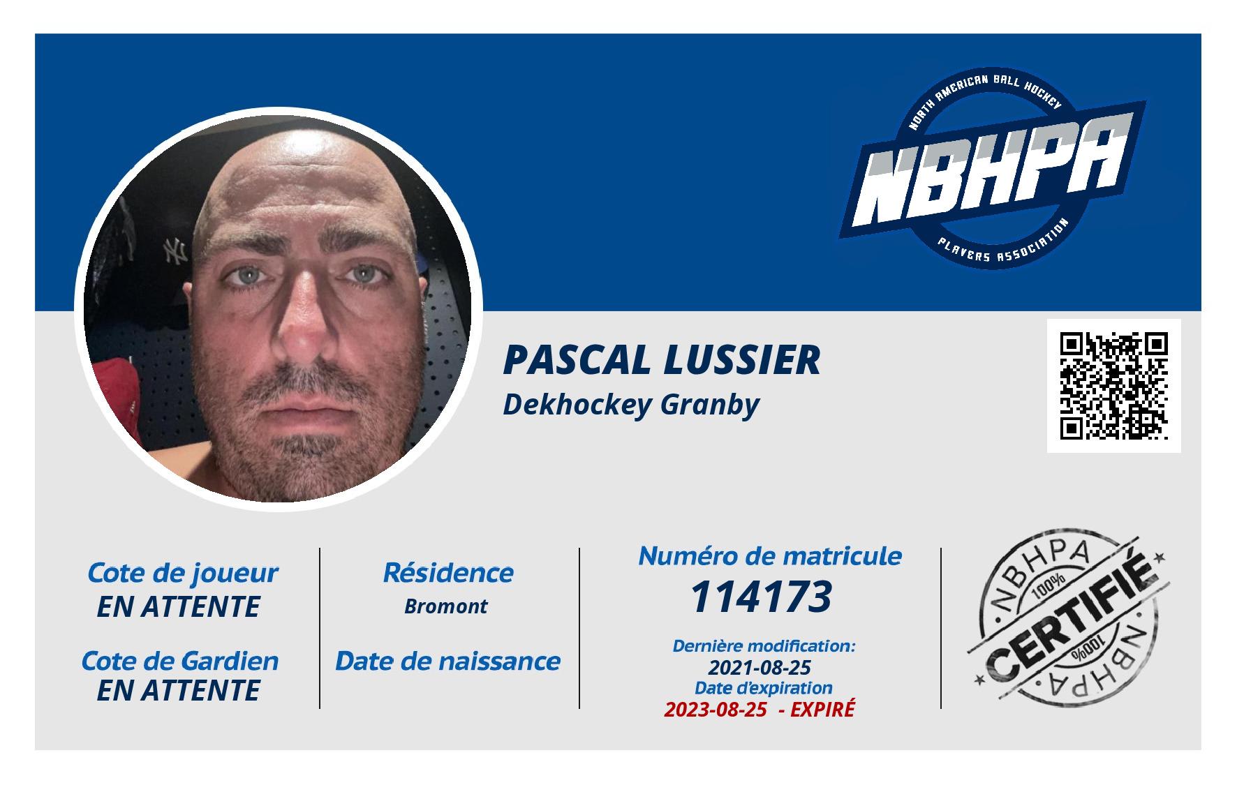 Pascal Lussier