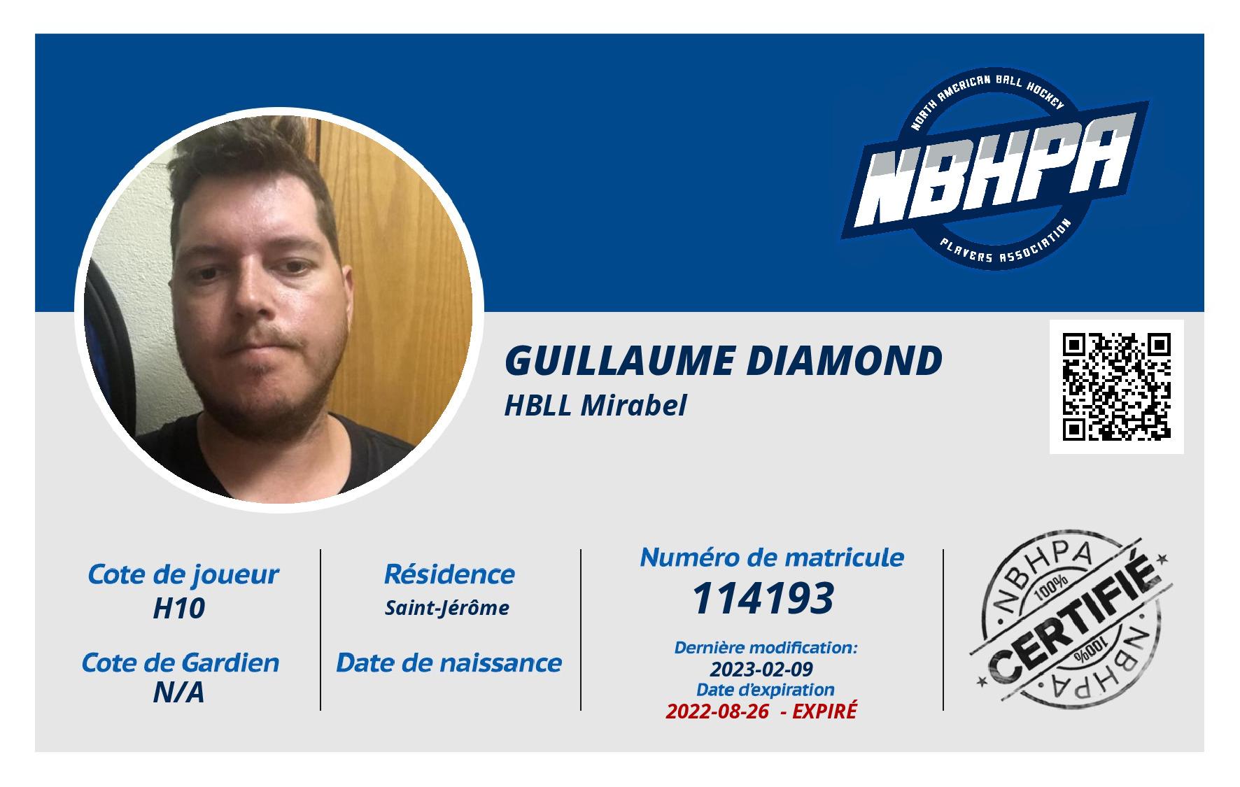 Guillaume Diamond