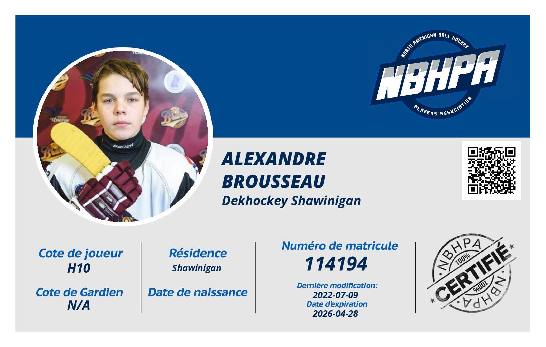 Alexandre  Brousseau 
