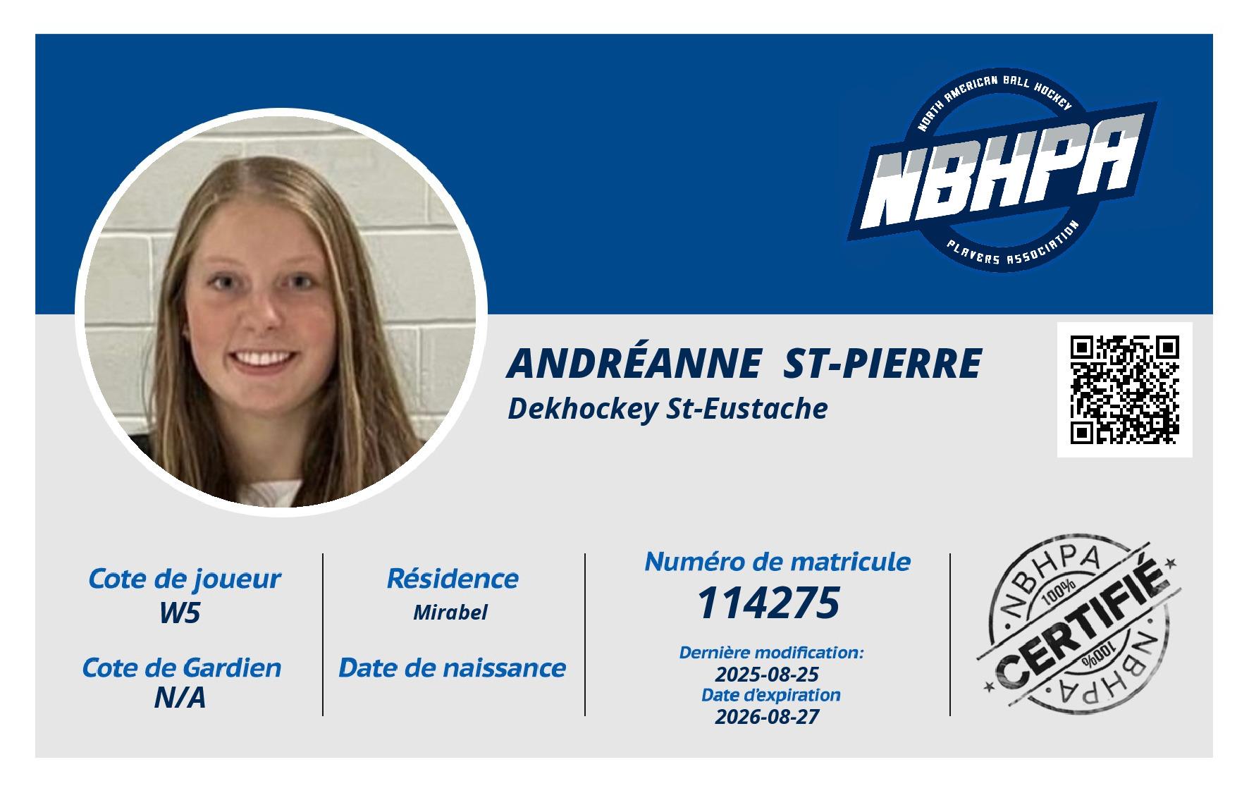 Andréanne  St-Pierre 
