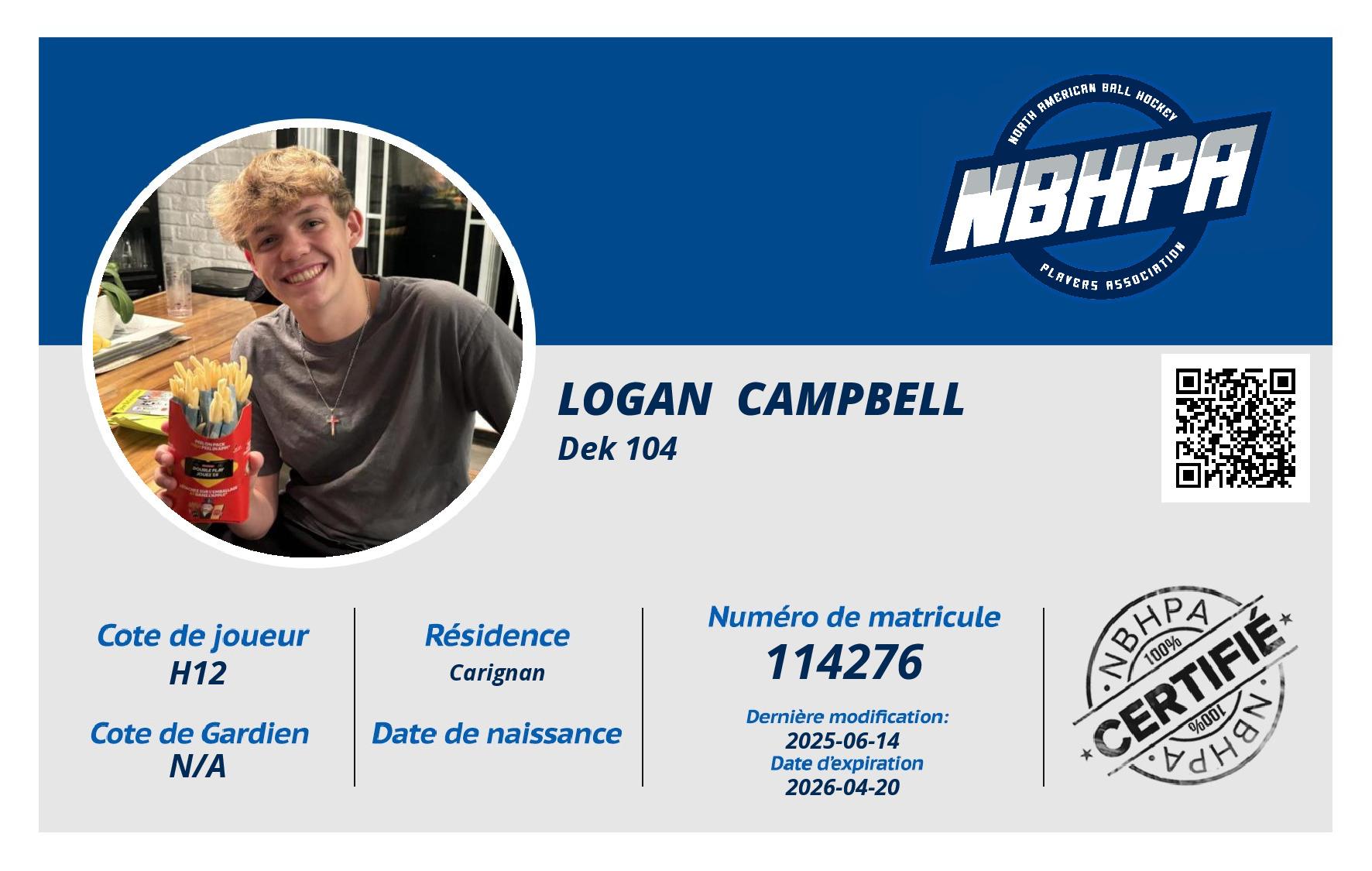 Logan  Campbell 