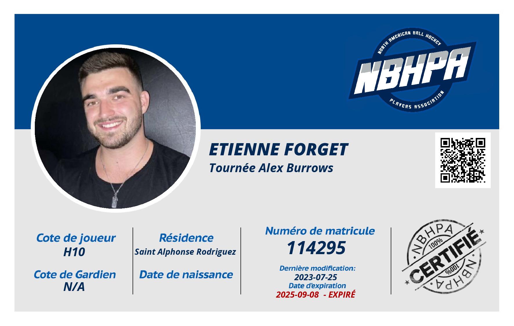 Etienne Forget