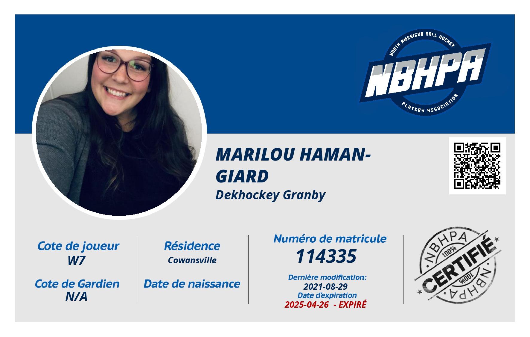 Marilou Haman-Giard