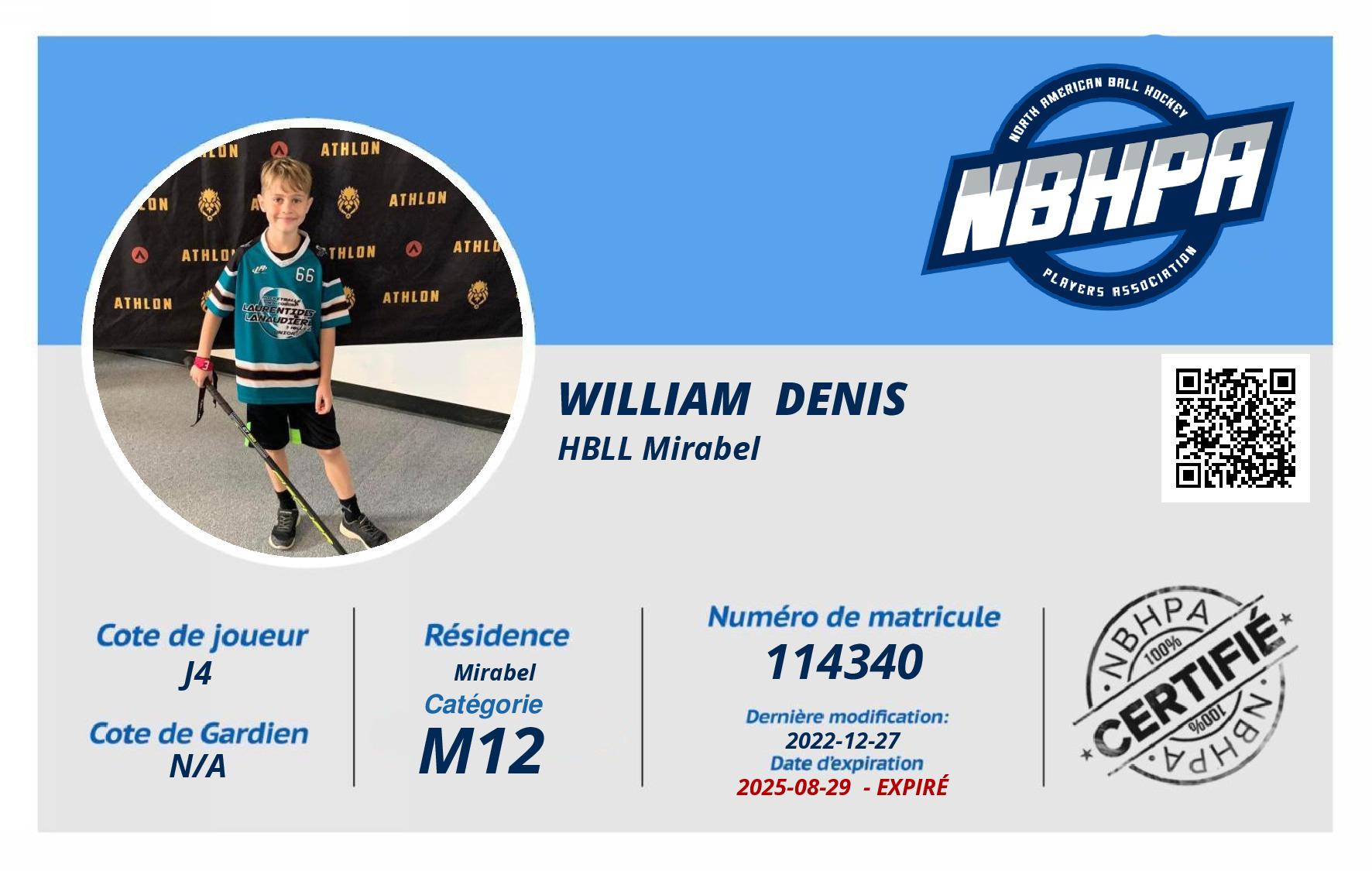 William  Denis