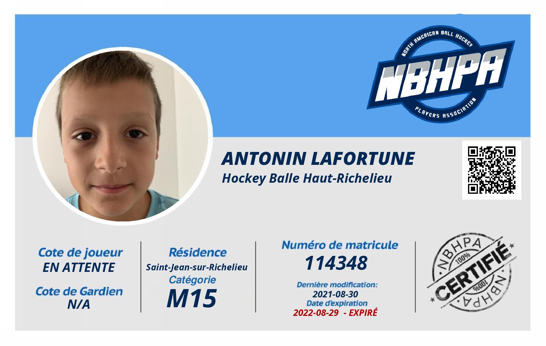 Antonin Lafortune