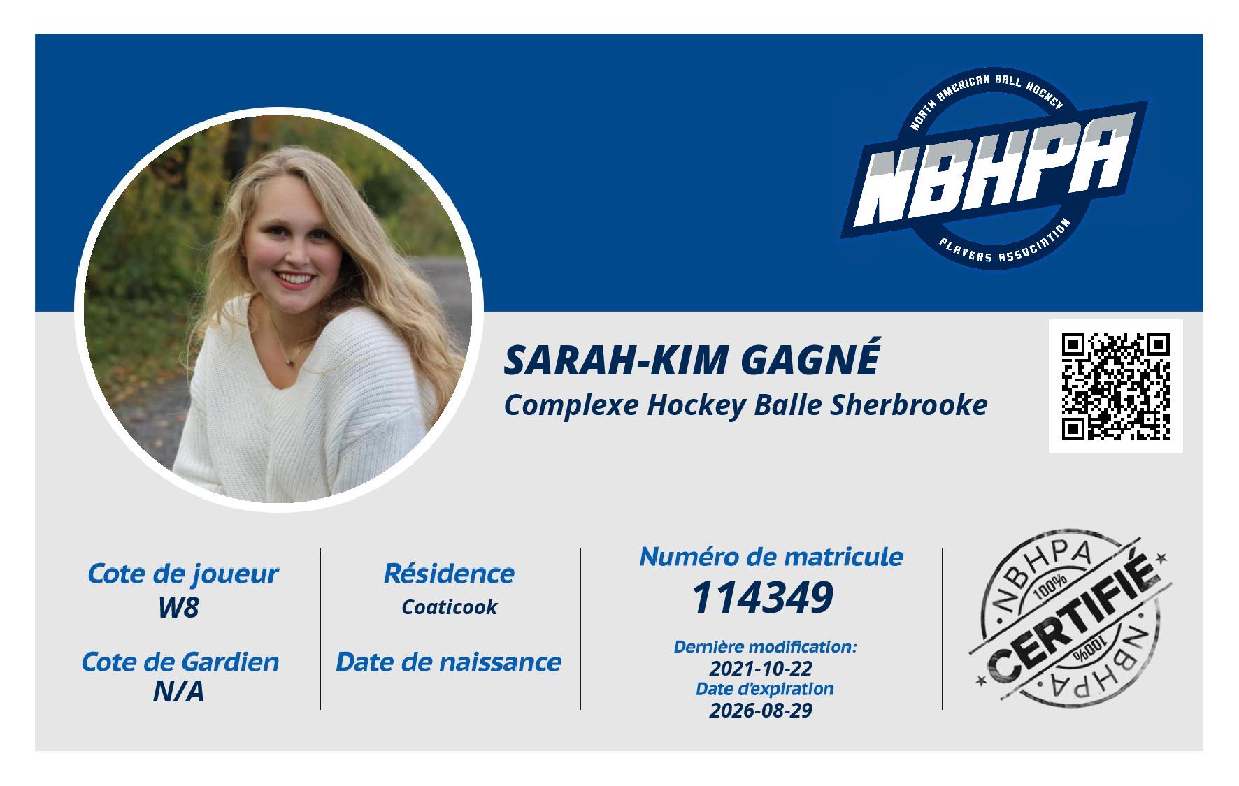 Sarah-Kim Gagné