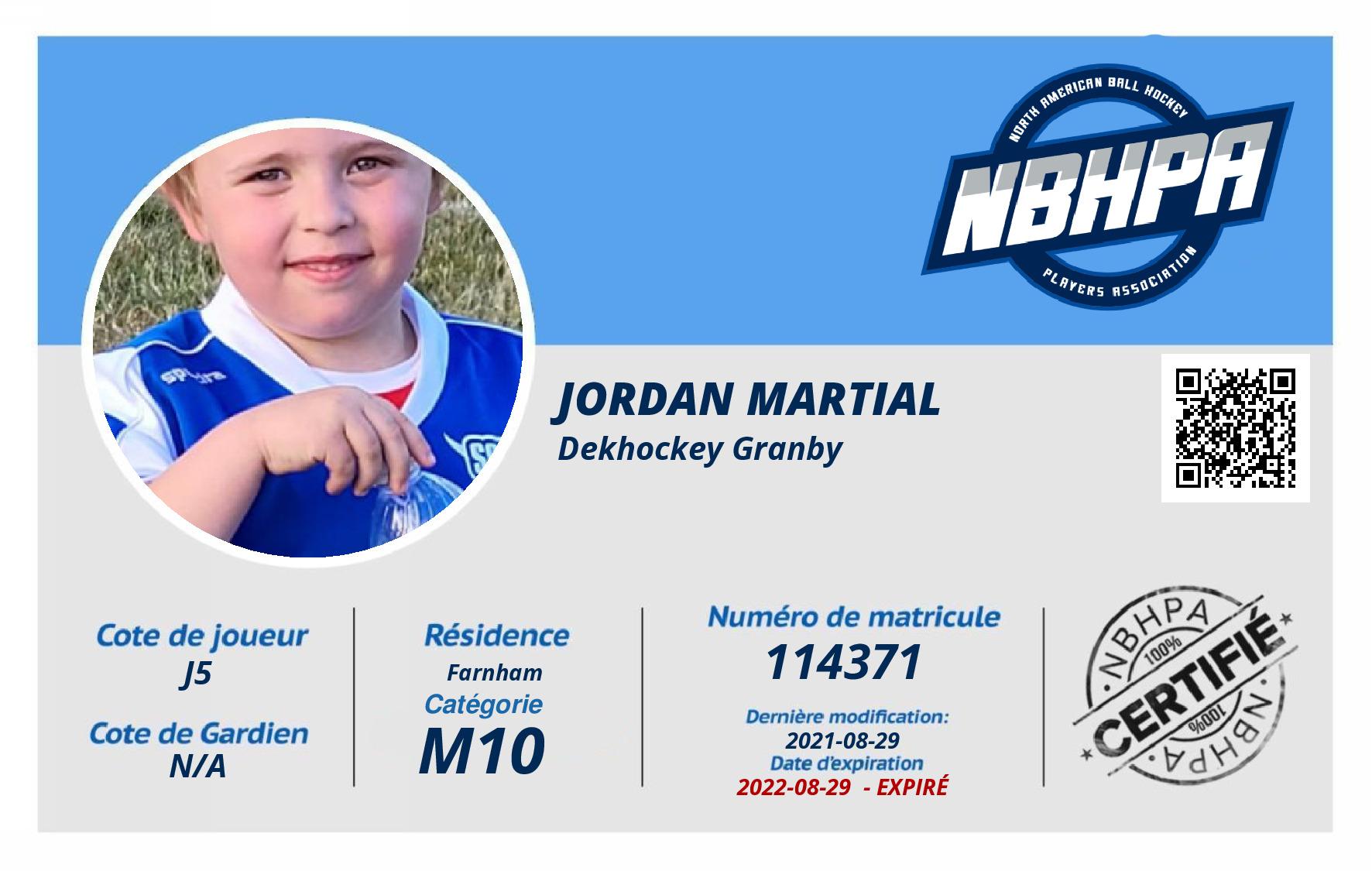 Jordan Martial