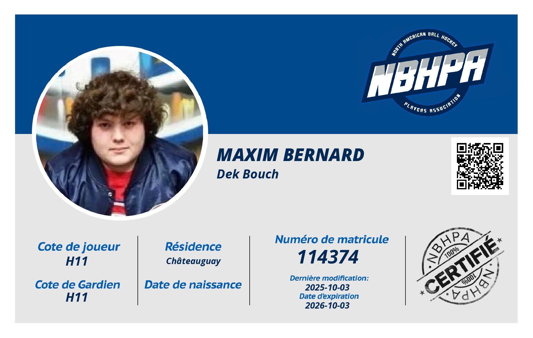 Maxim Bernard