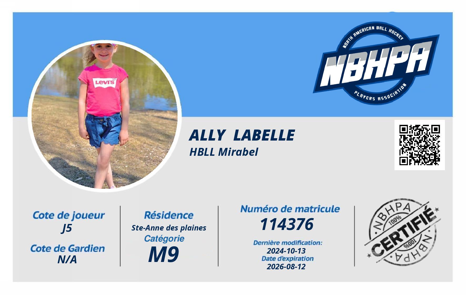 Ally  Labelle