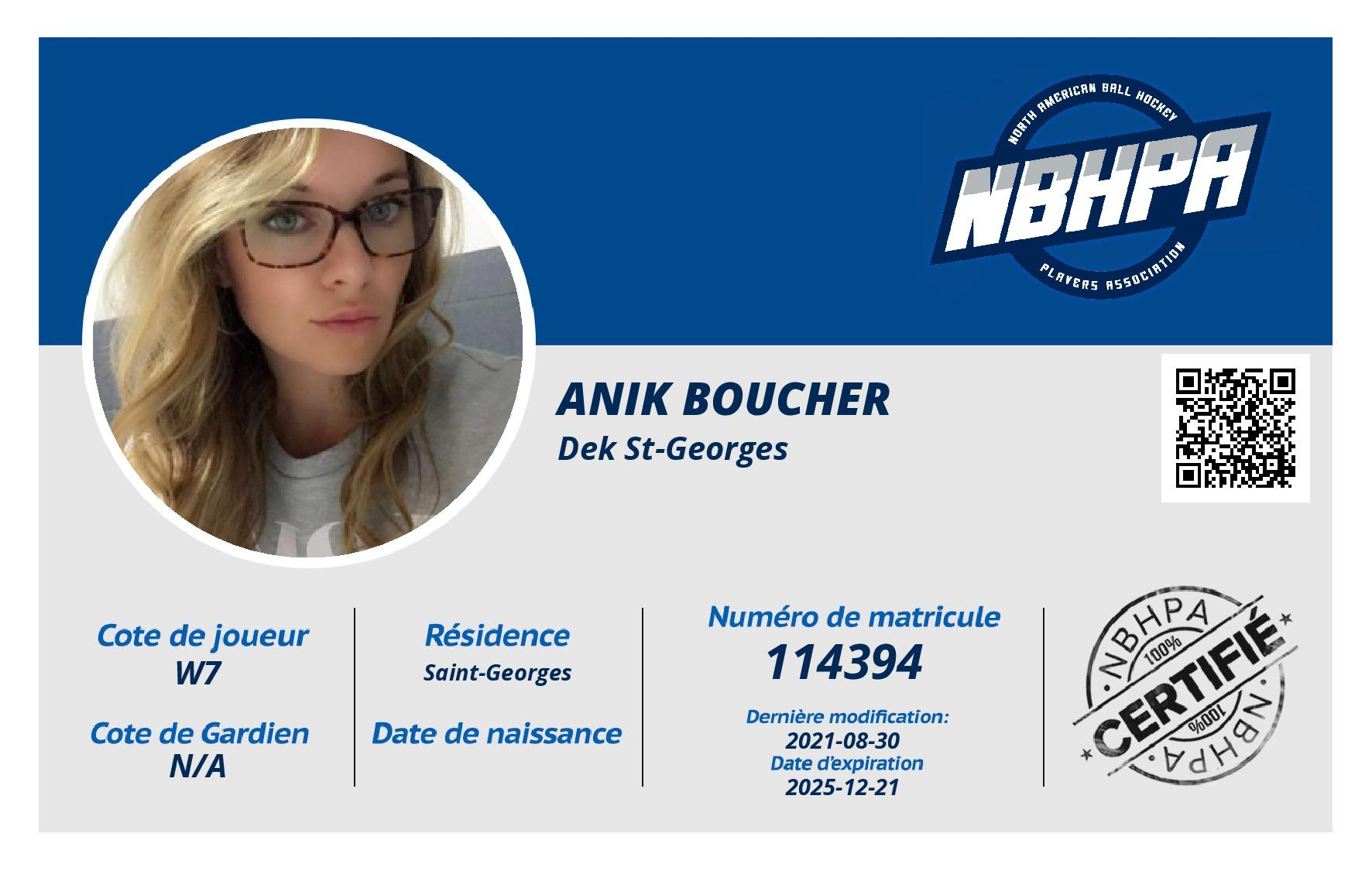 Anik Boucher