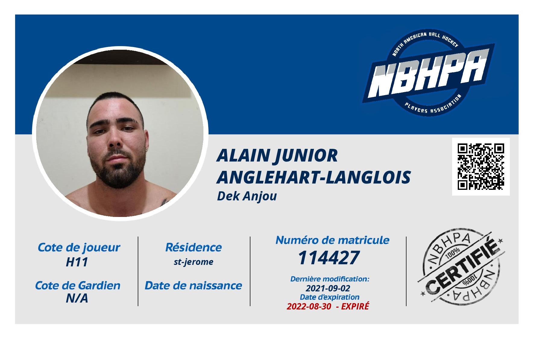 Alain junior  anglehart-langlois 