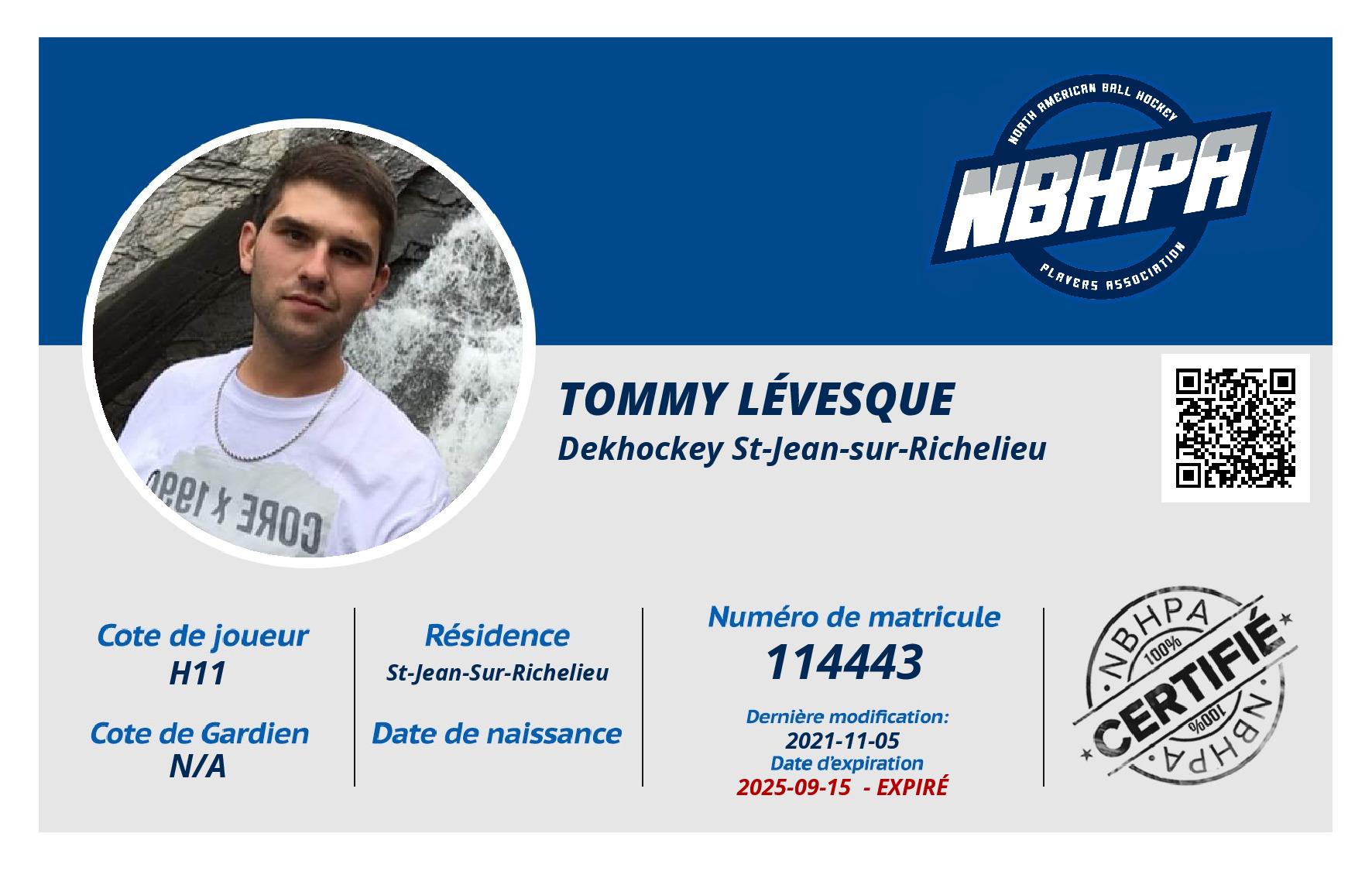 Tommy Lévesque 