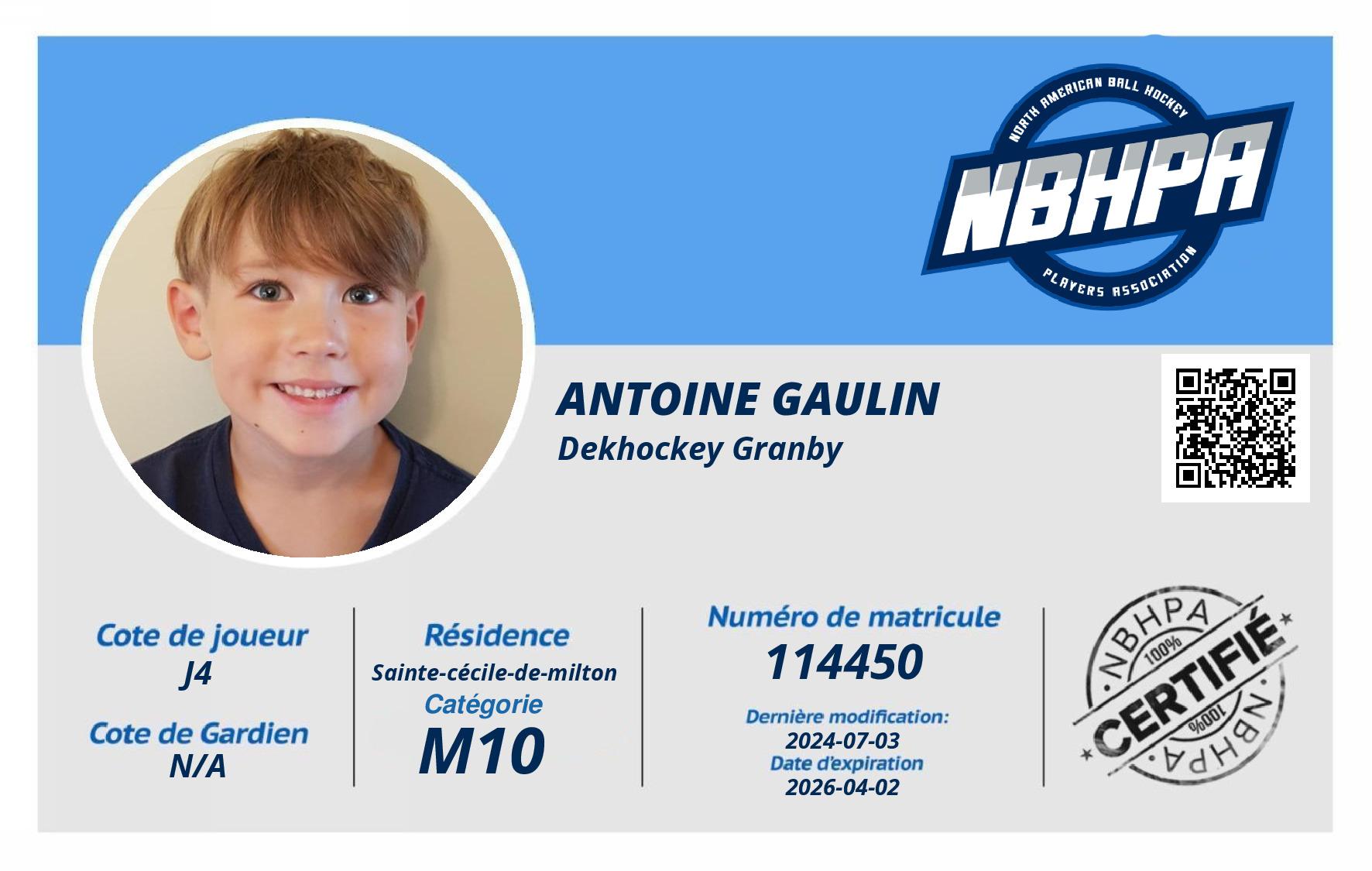 Antoine Gaulin