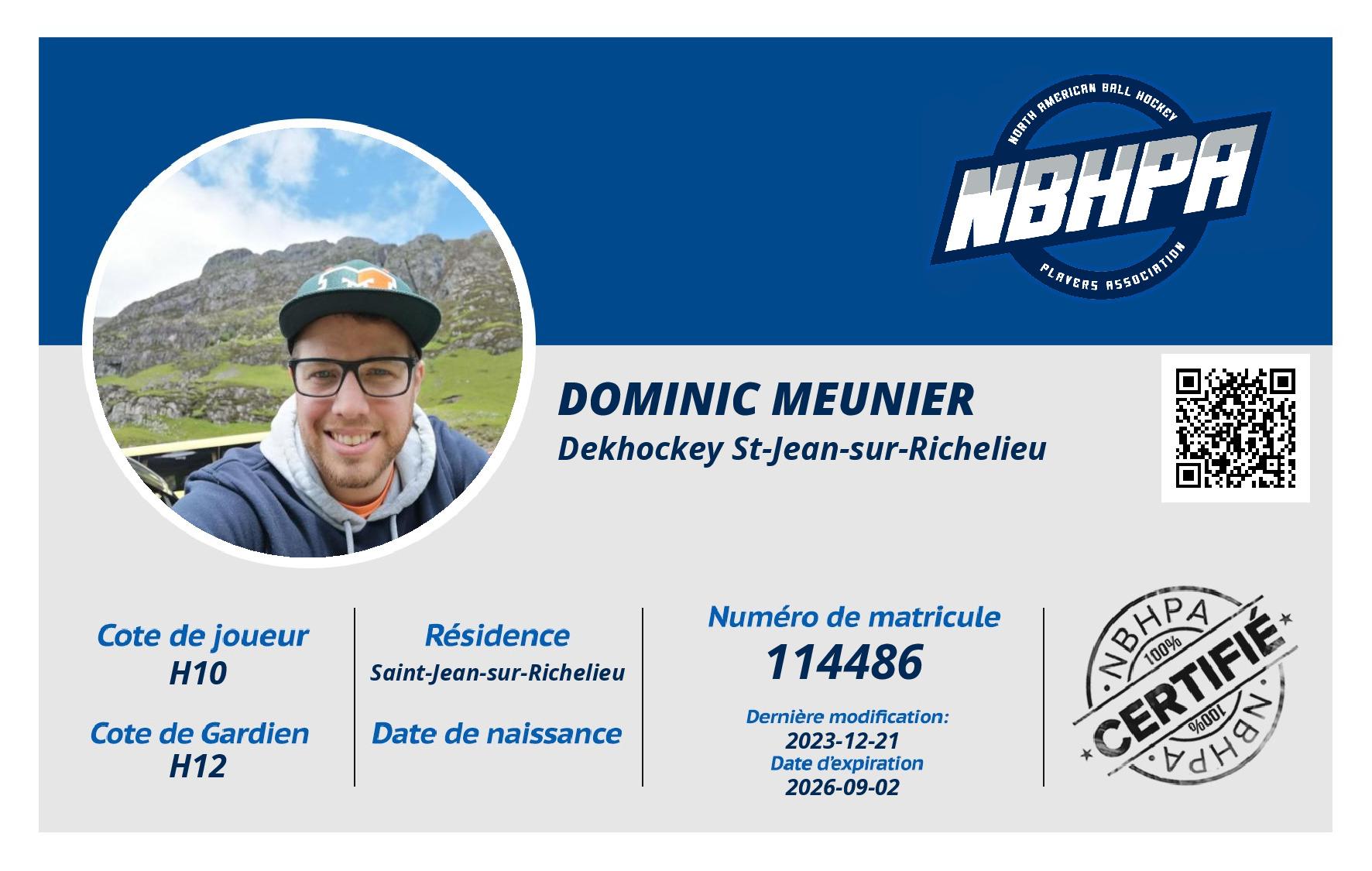 Dominic Meunier