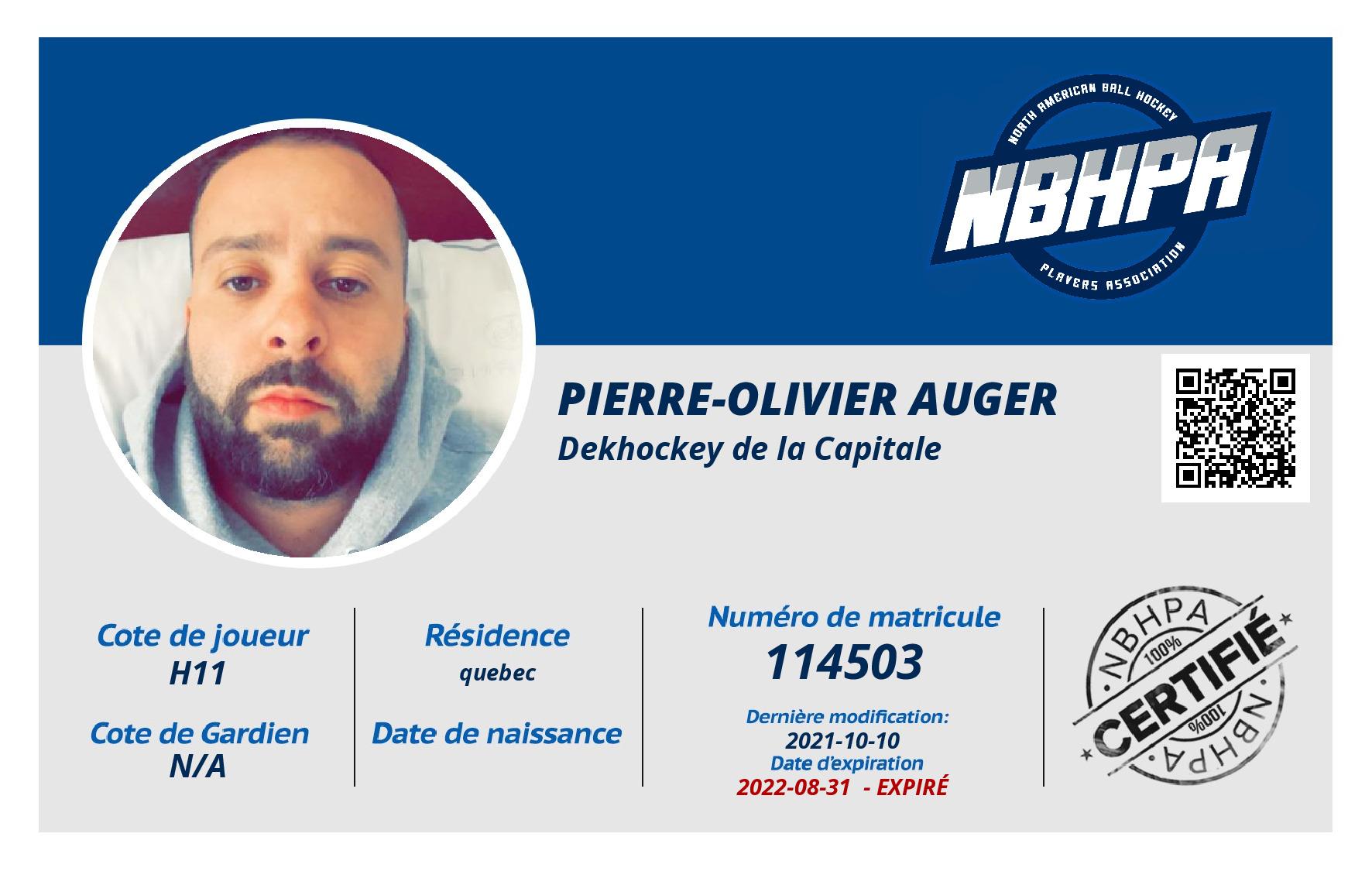 Pierre-Olivier Auger