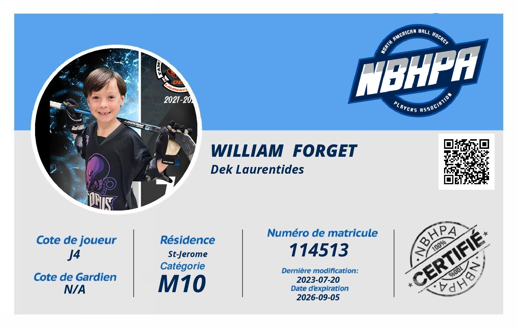 William  Forget