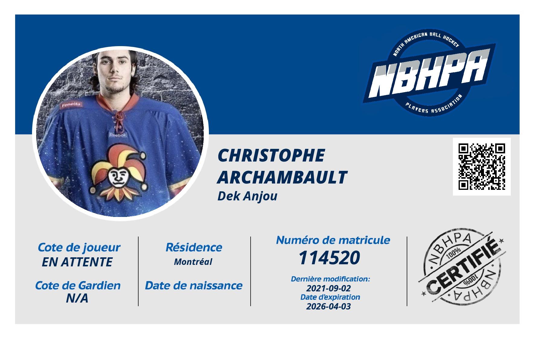 Christophe Archambault