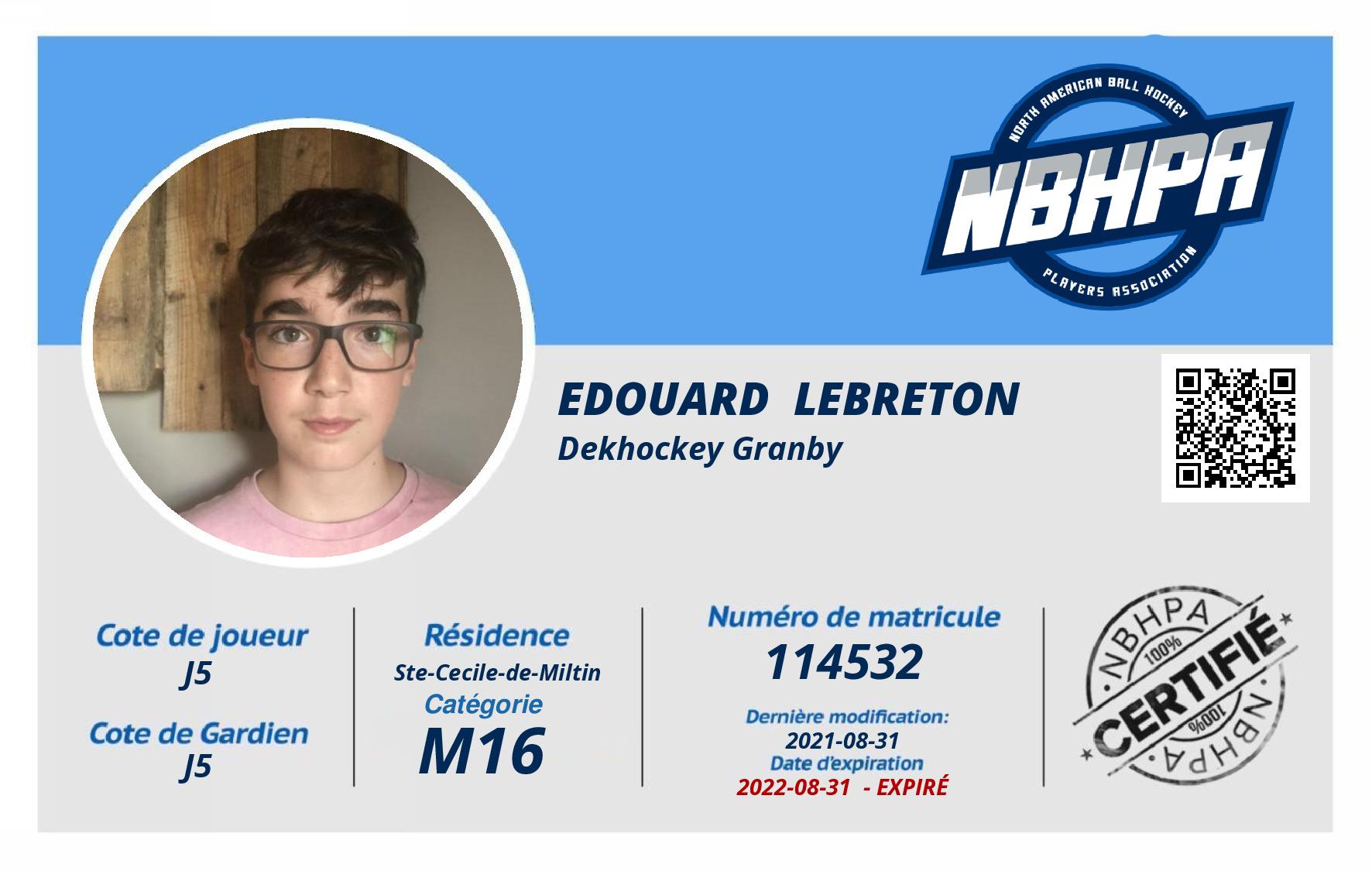 Edouard  LeBreton