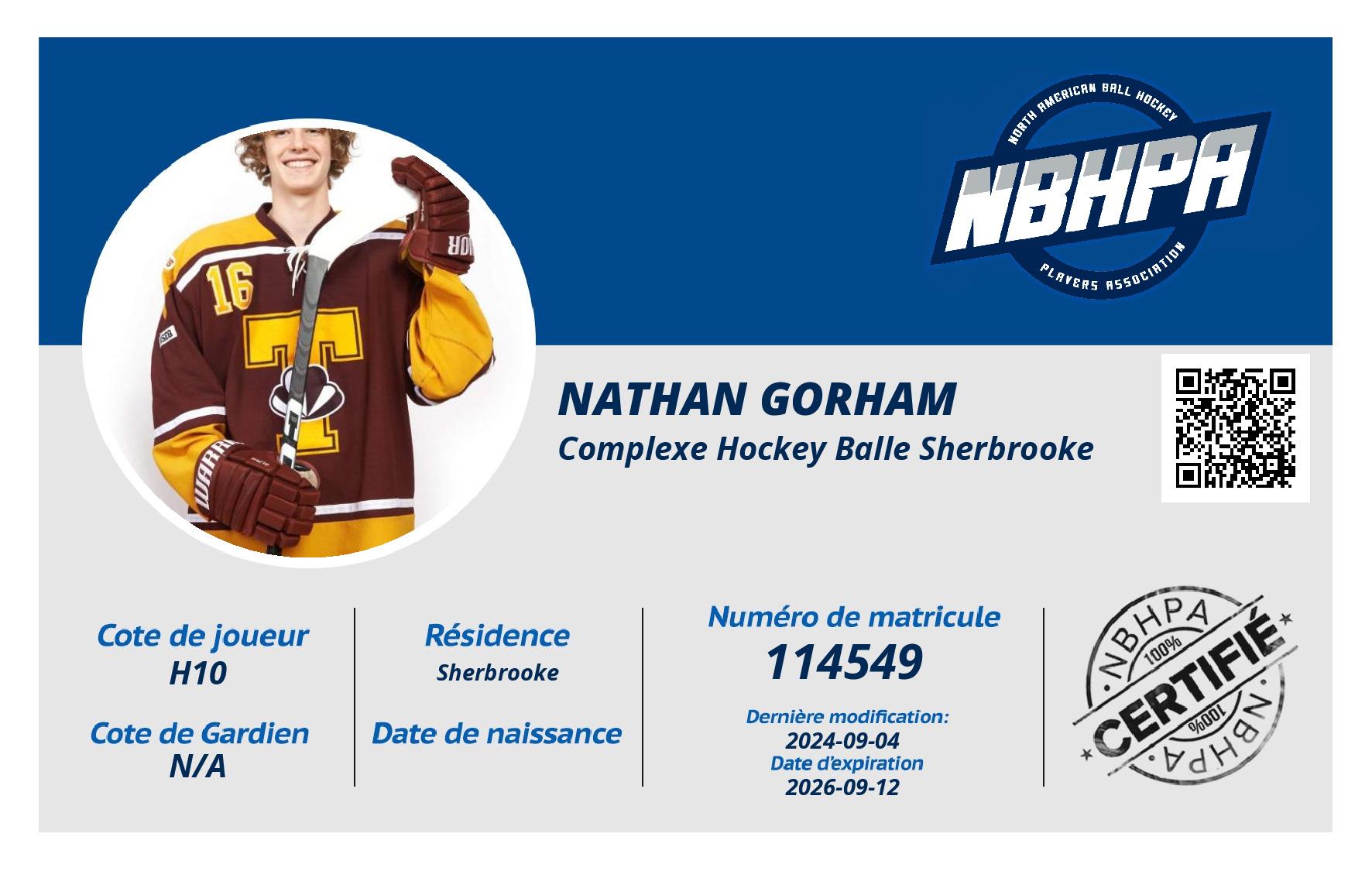 Nathan Gorham