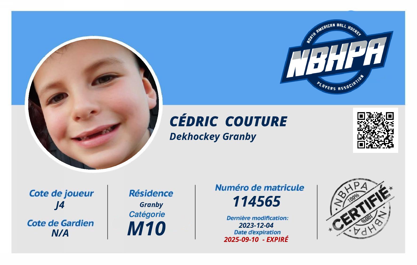 Cédric  Couture