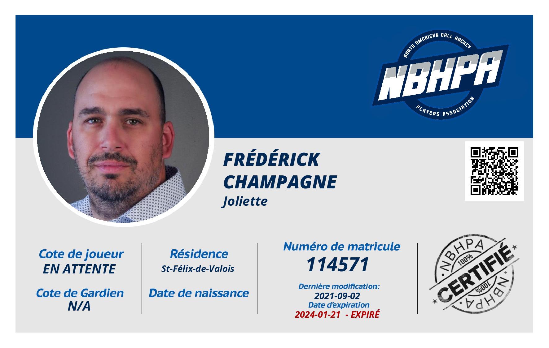 Frédérick Champagne