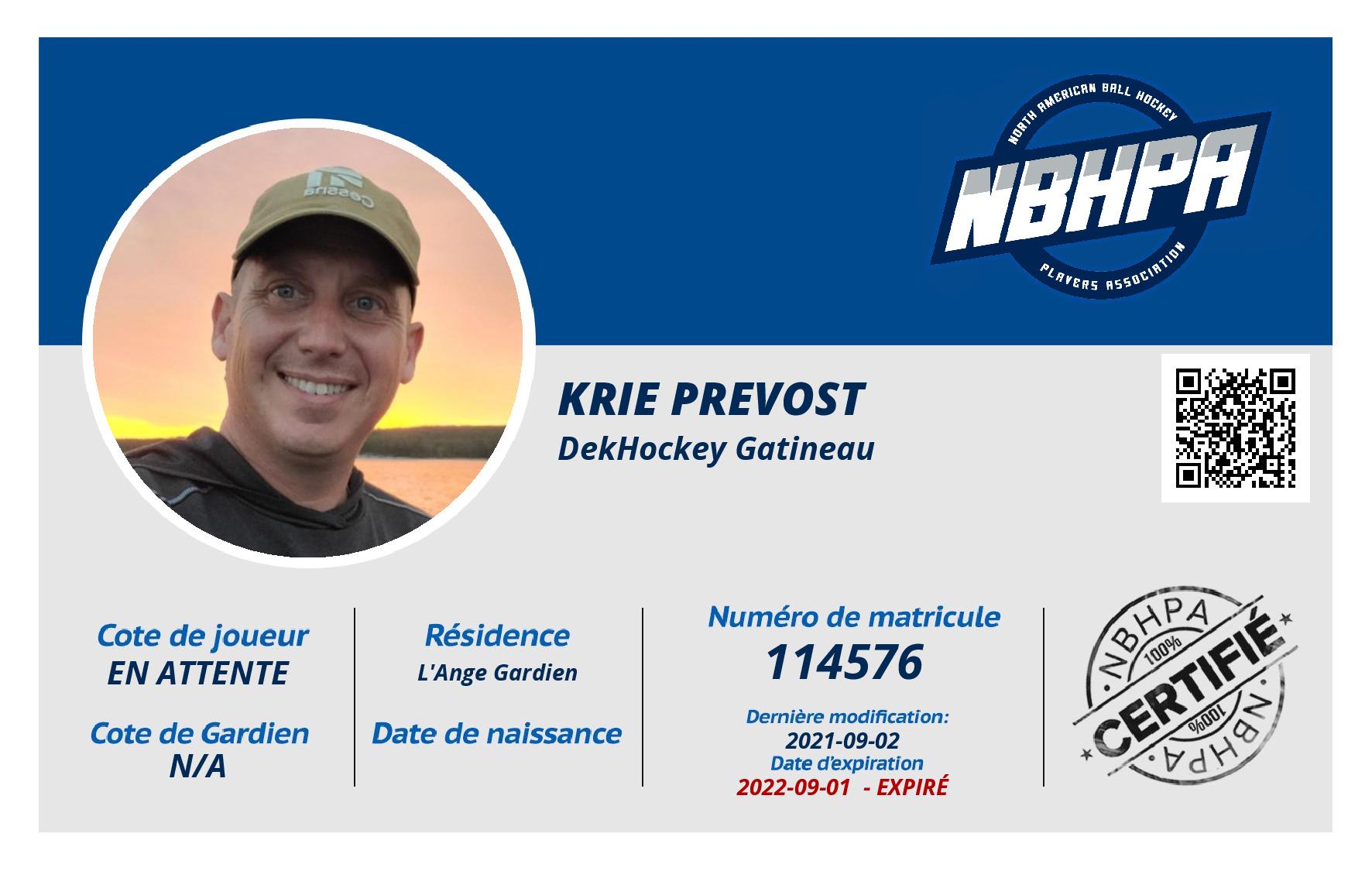 Krie Prevost