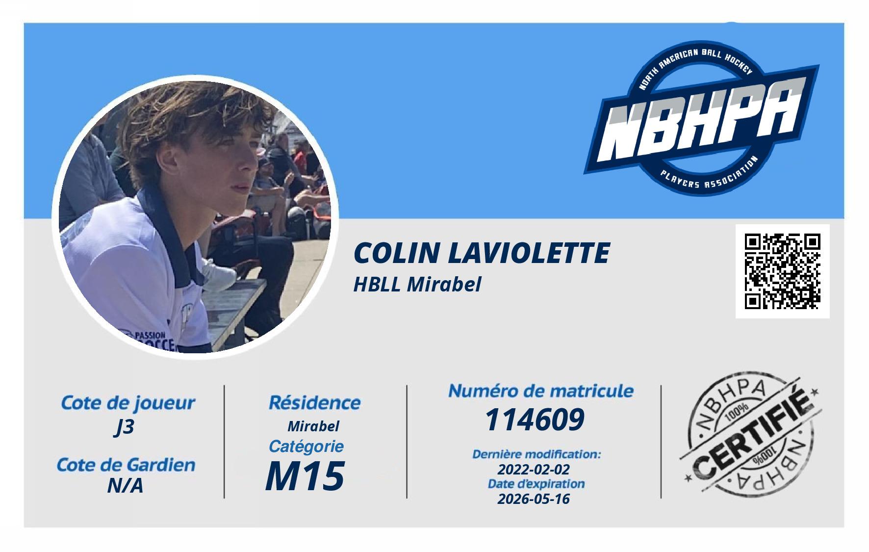 Colin Laviolette 