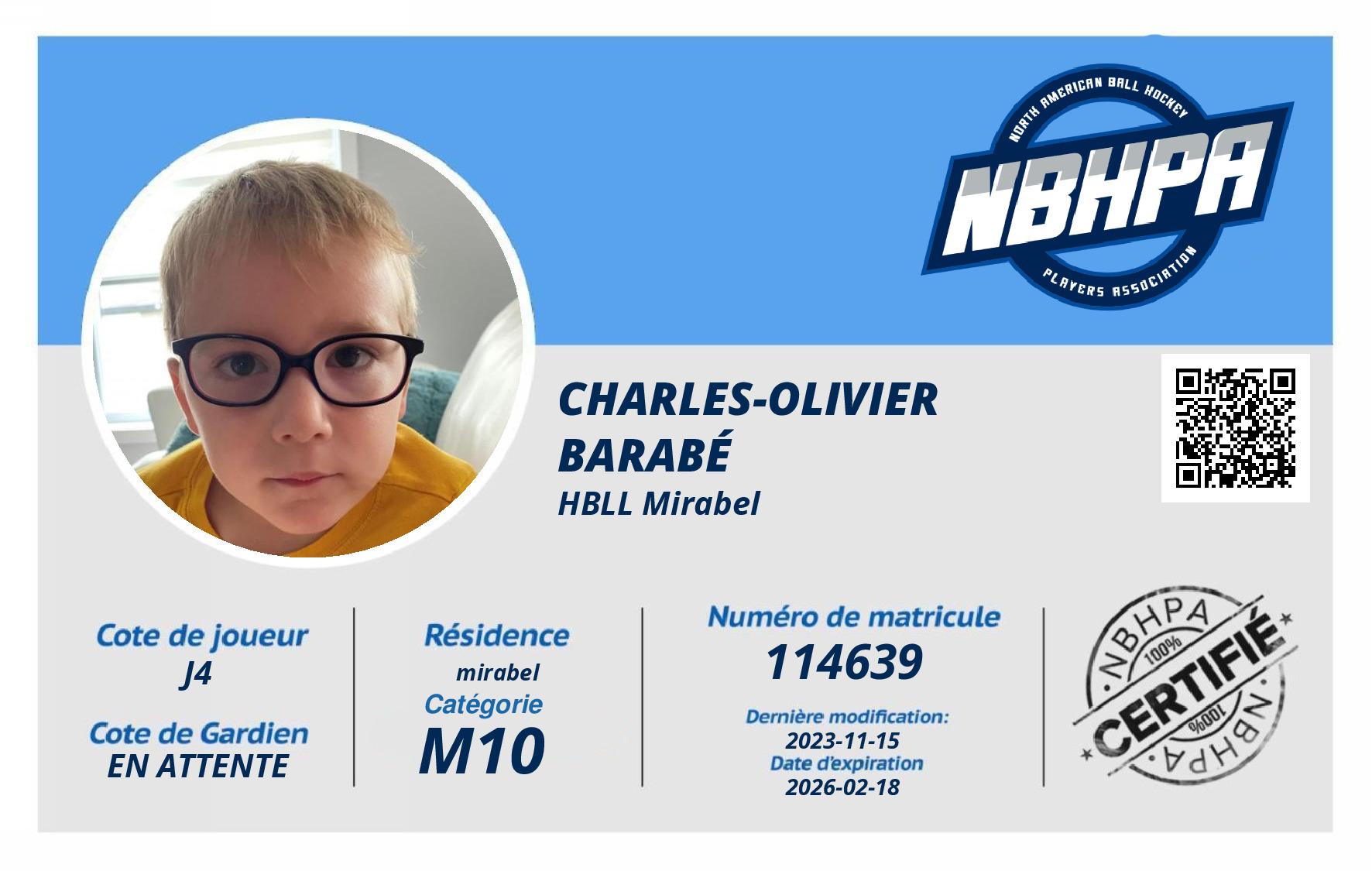Charles-Olivier Barabé