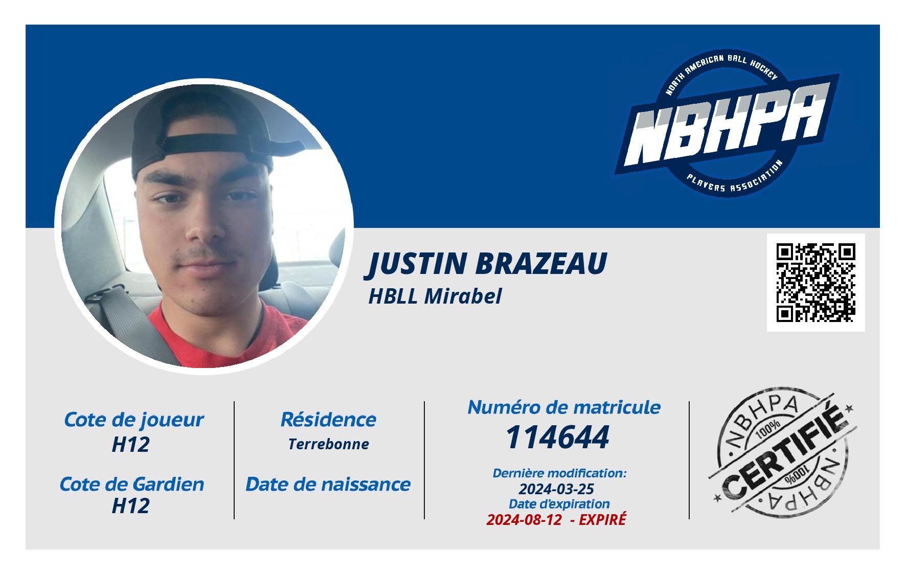 Justin Brazeau