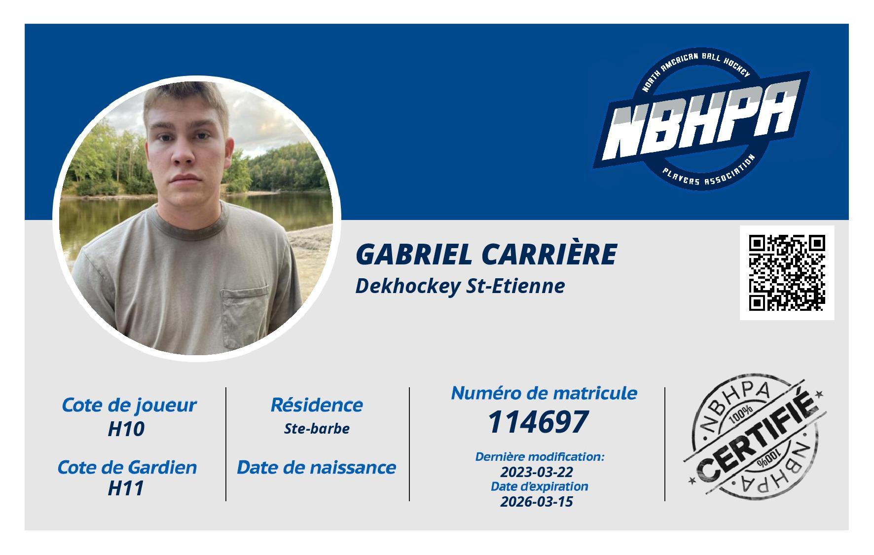 Gabriel Carrière 