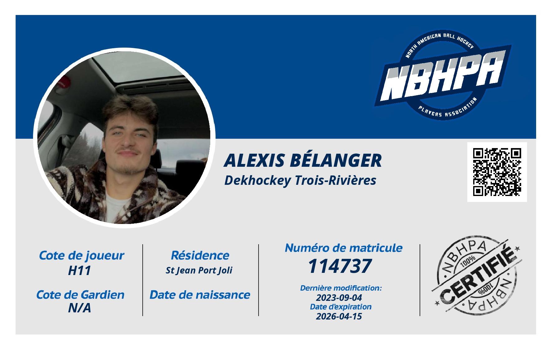 Alexis Bélanger