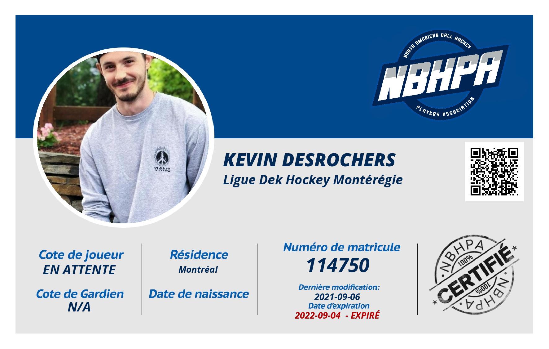 Kevin Desrochers 