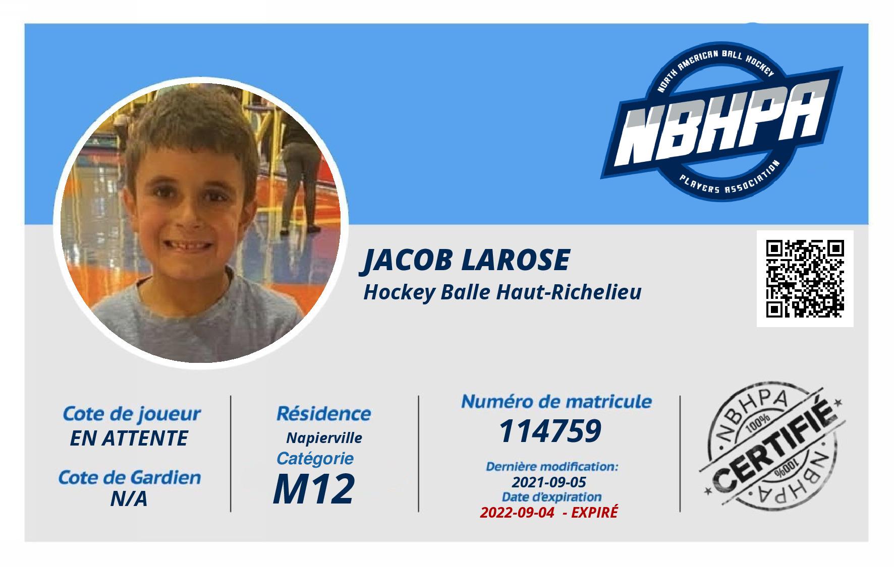Jacob Larose