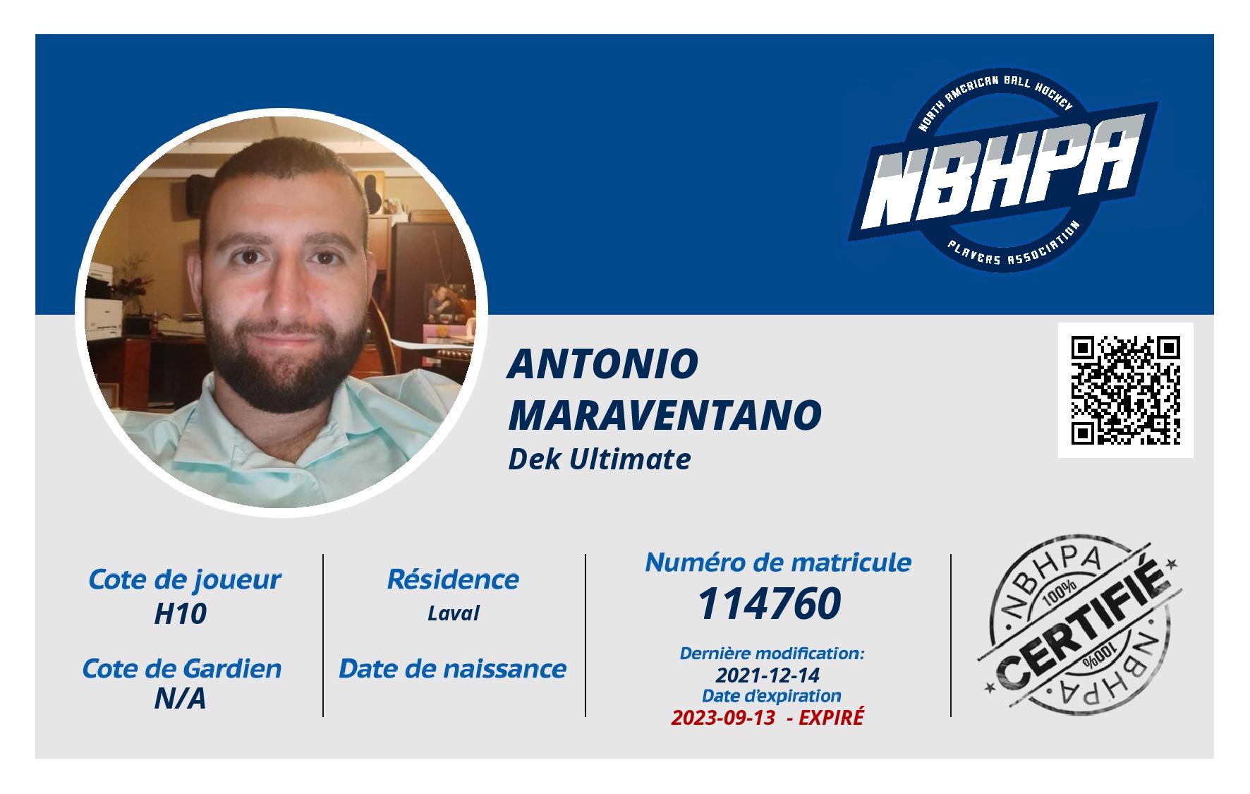 Antonio Maraventano