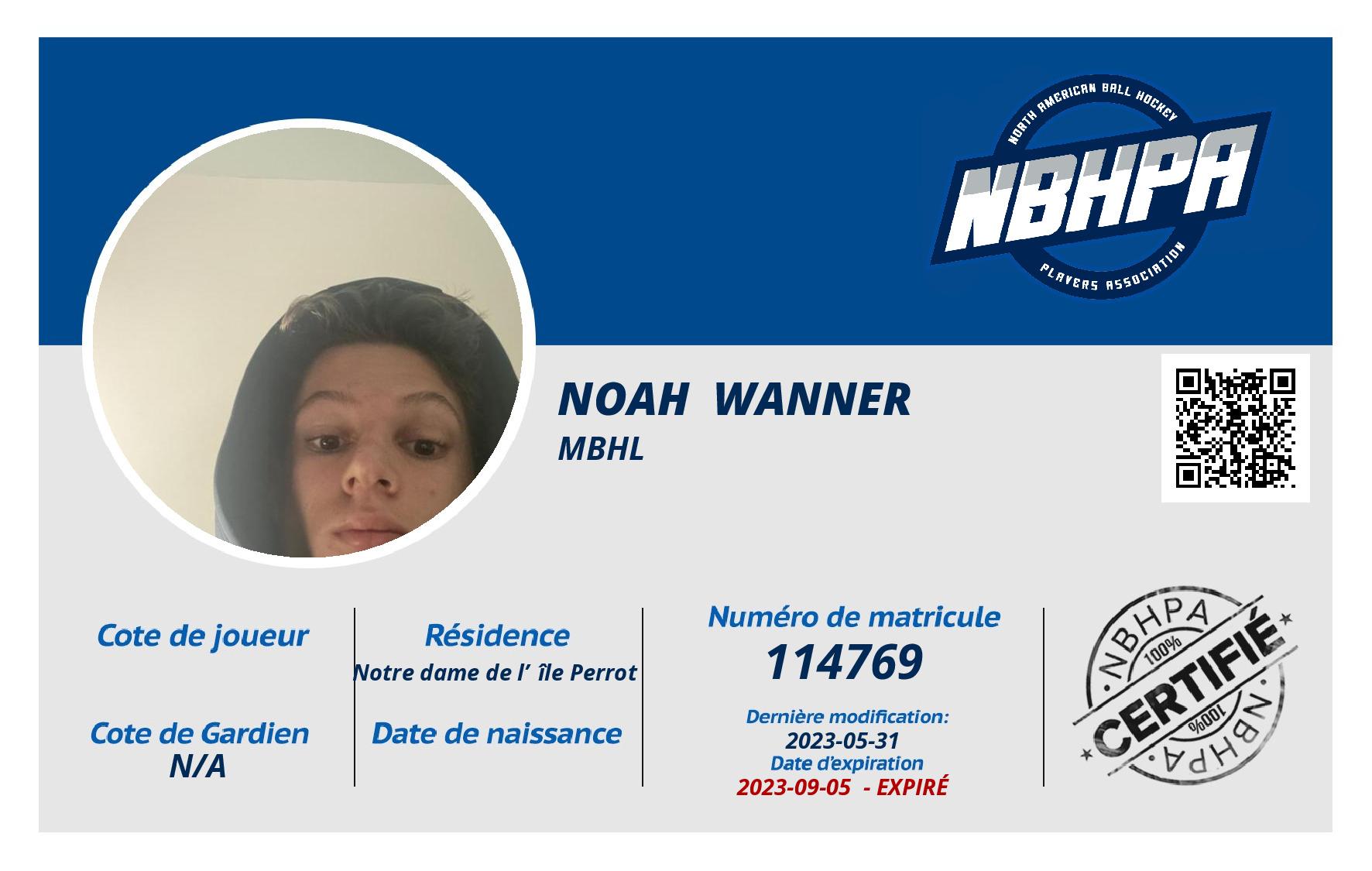 Noah  Wanner 