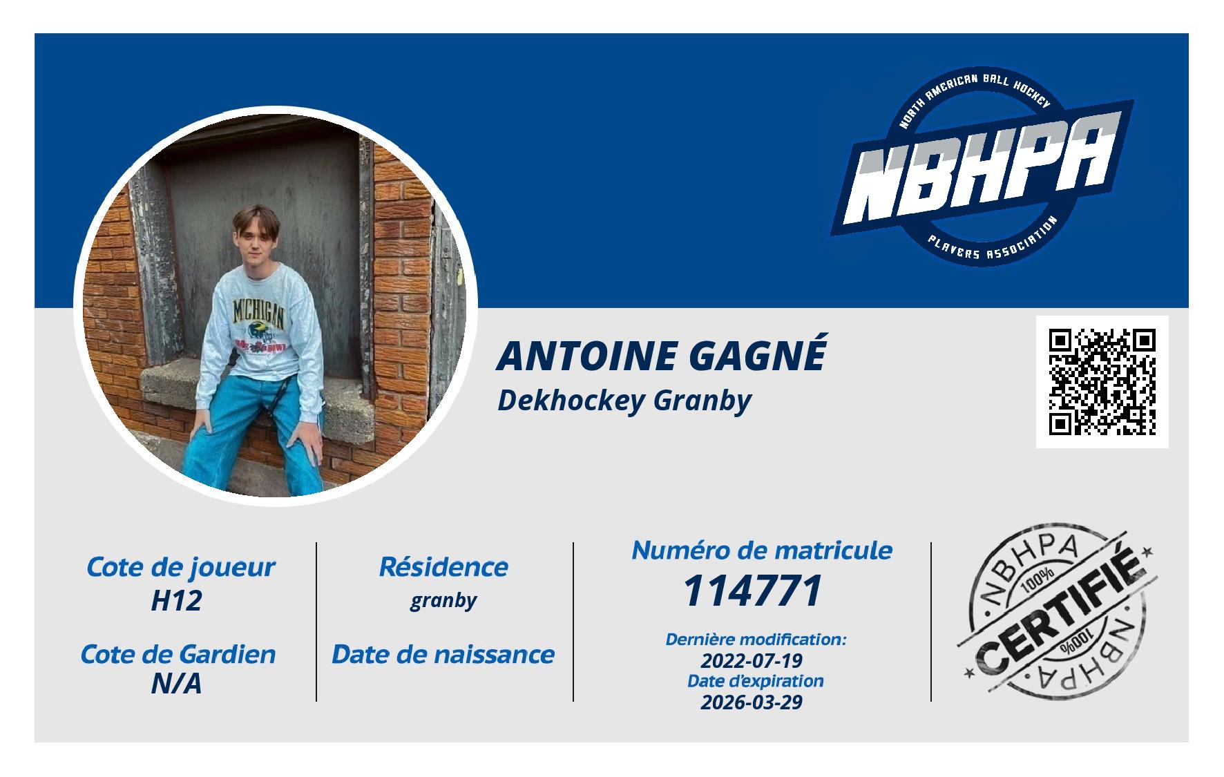 Antoine Gagné