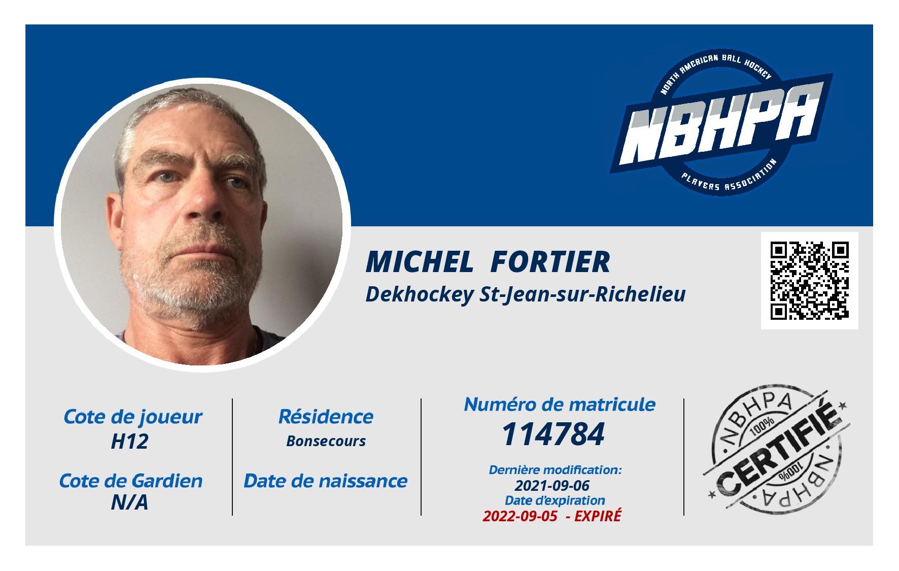 Michel  Fortier 